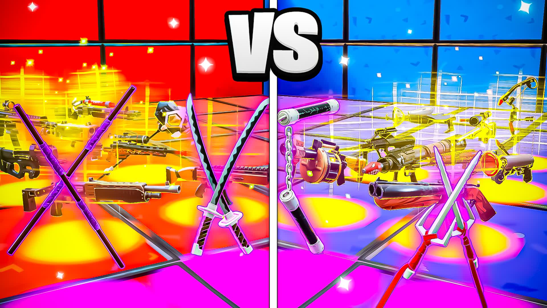 FAME RED VS BLUE