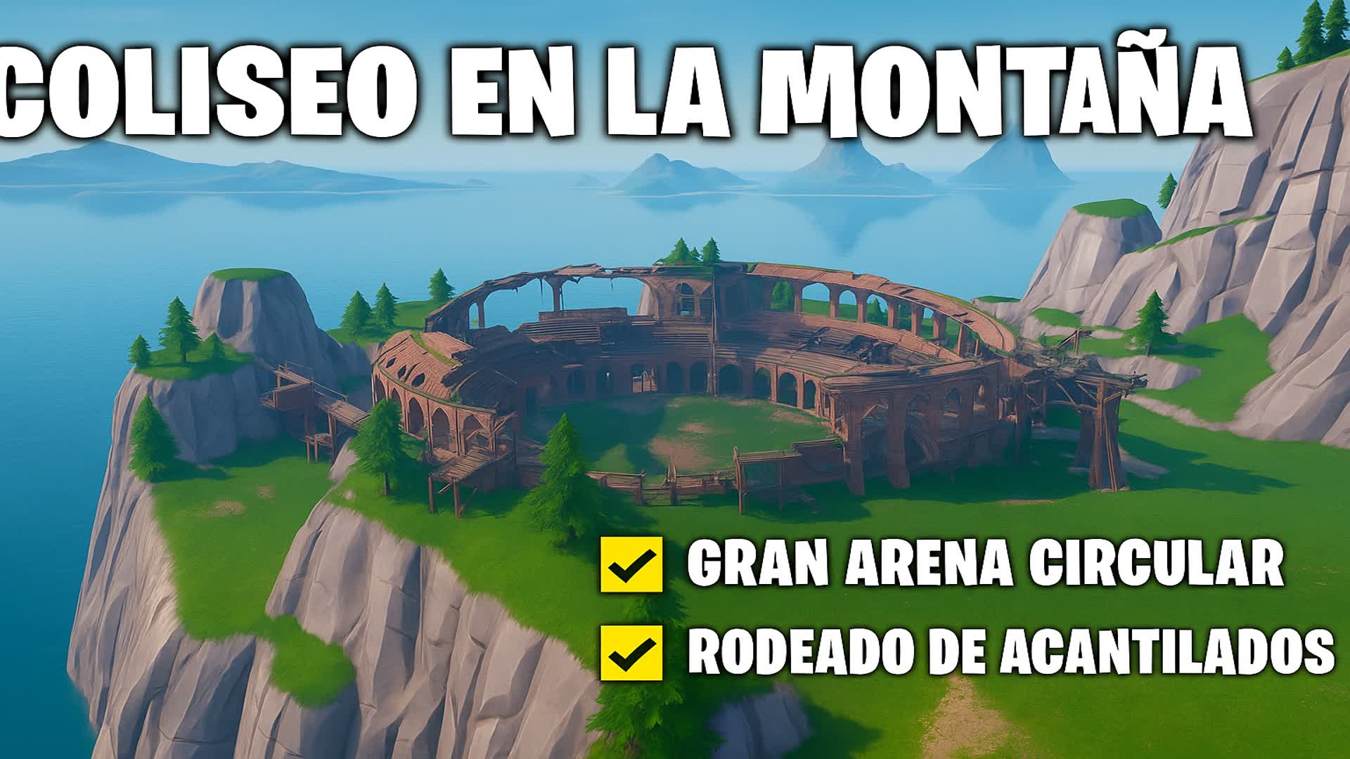 Coliseo en la montaña