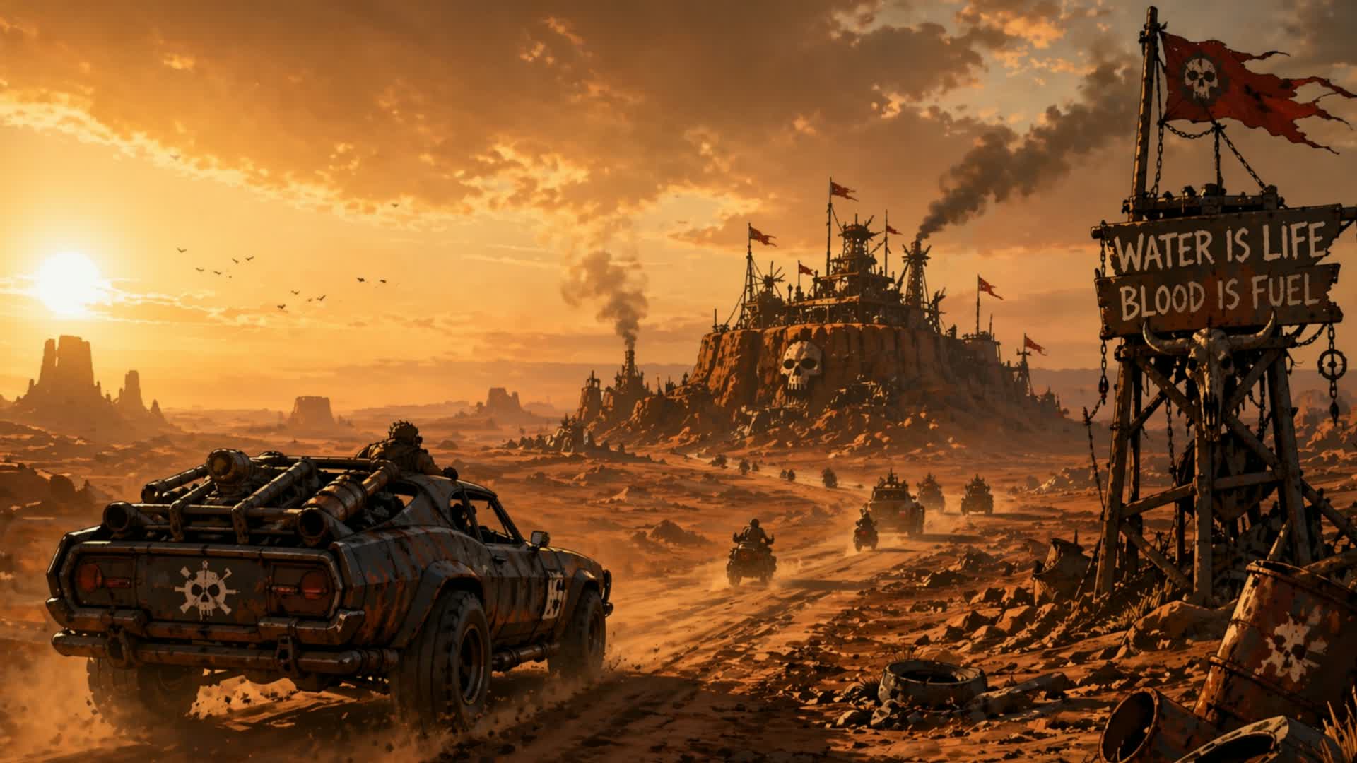 Gockel's Desert Team Fight