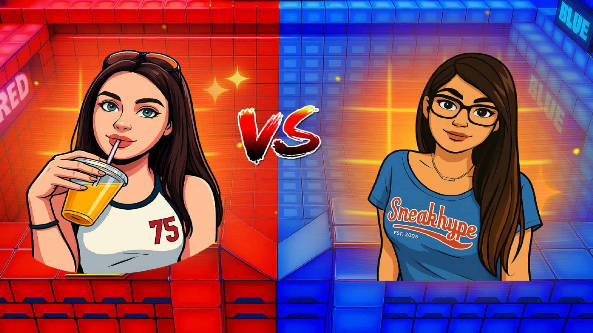 LANA vs MIA - ROJO VS AZUL 🔴🔵