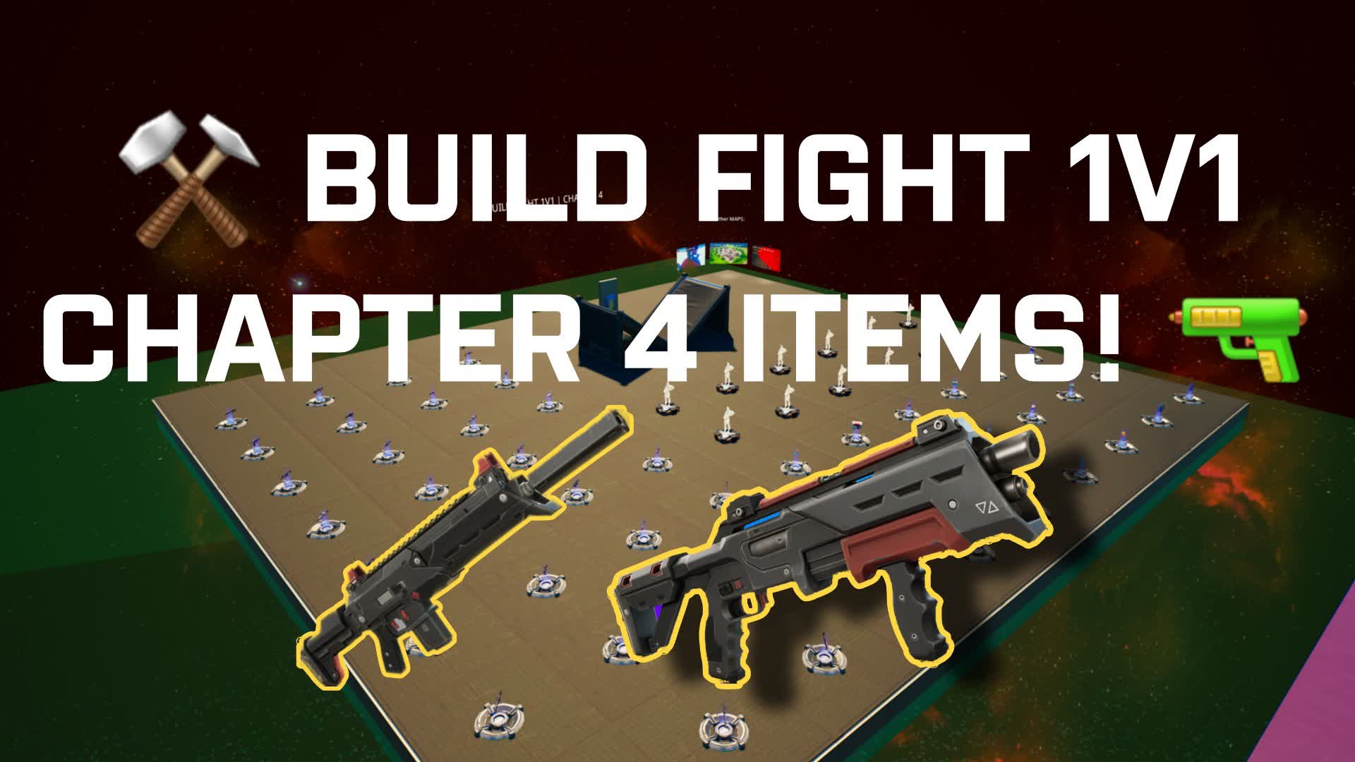 ⚒️ BUILD FIGHT 1V1 | CHAPTER 4 ITEMS! 🔫