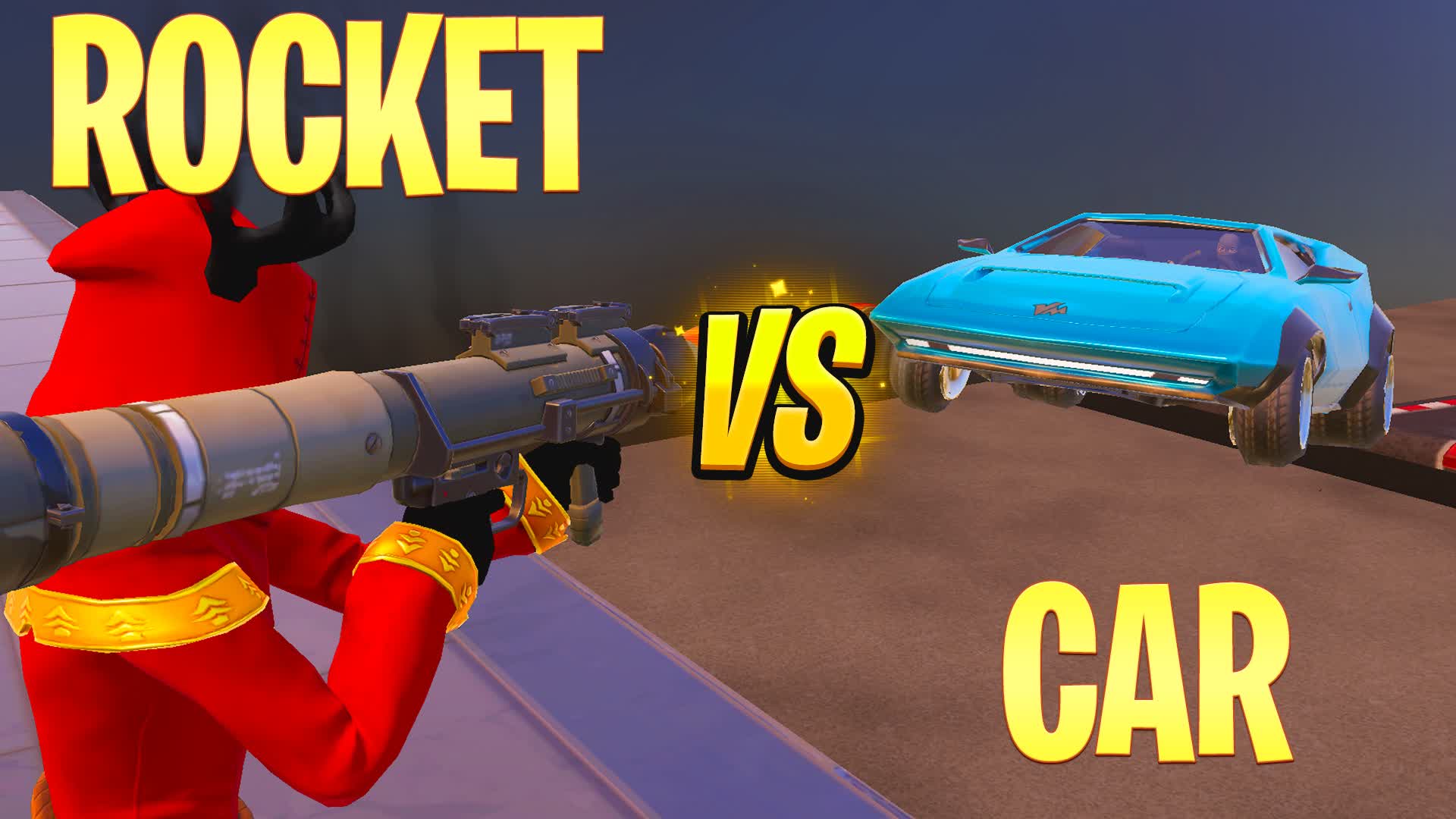 CAR VS ROCKET 🚘🚀 1st