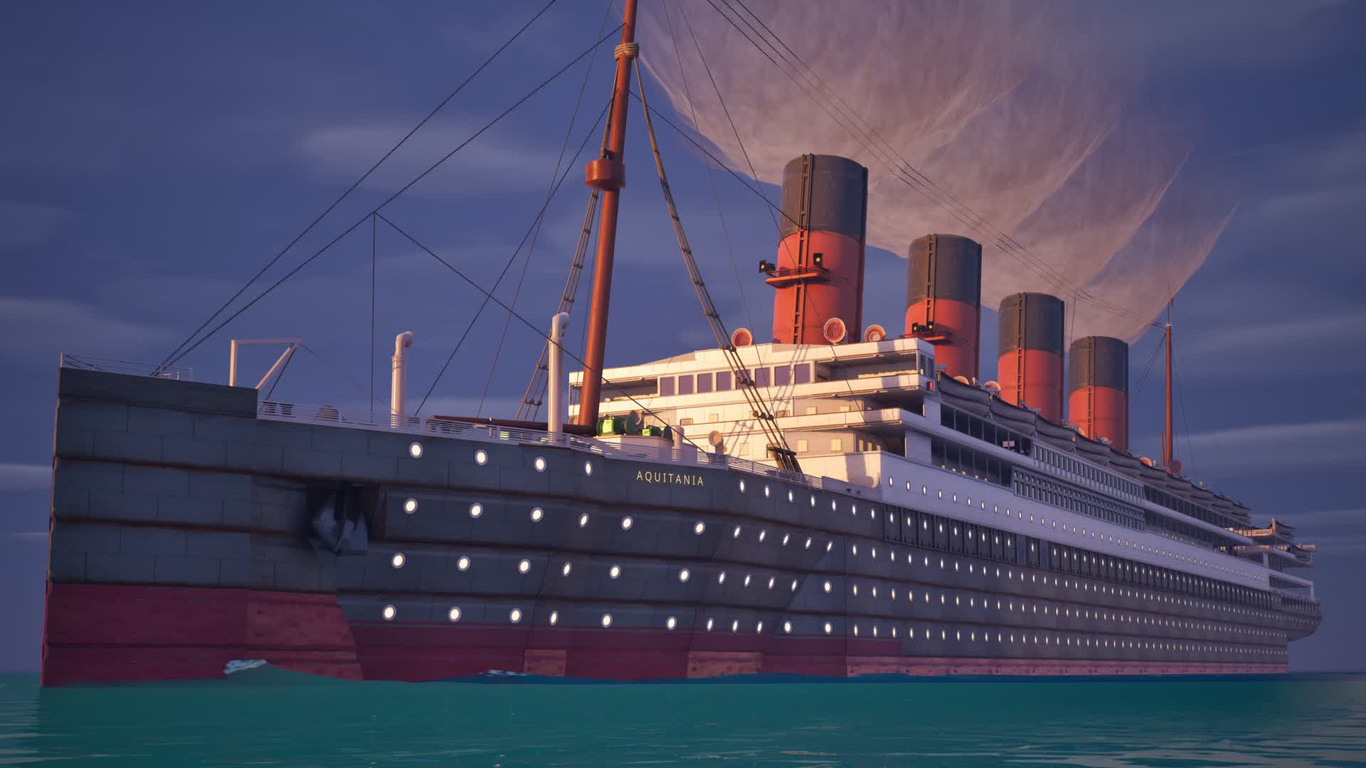 RMS AQUITANIA (1914) - SHOWCASE