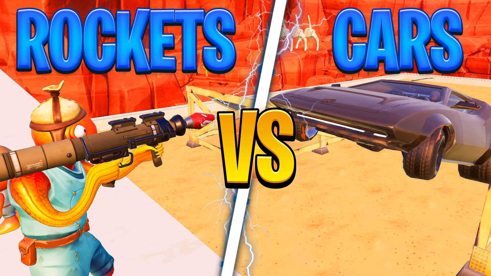 ROCKETS VS CARS 🏜️ SUMMER OG!