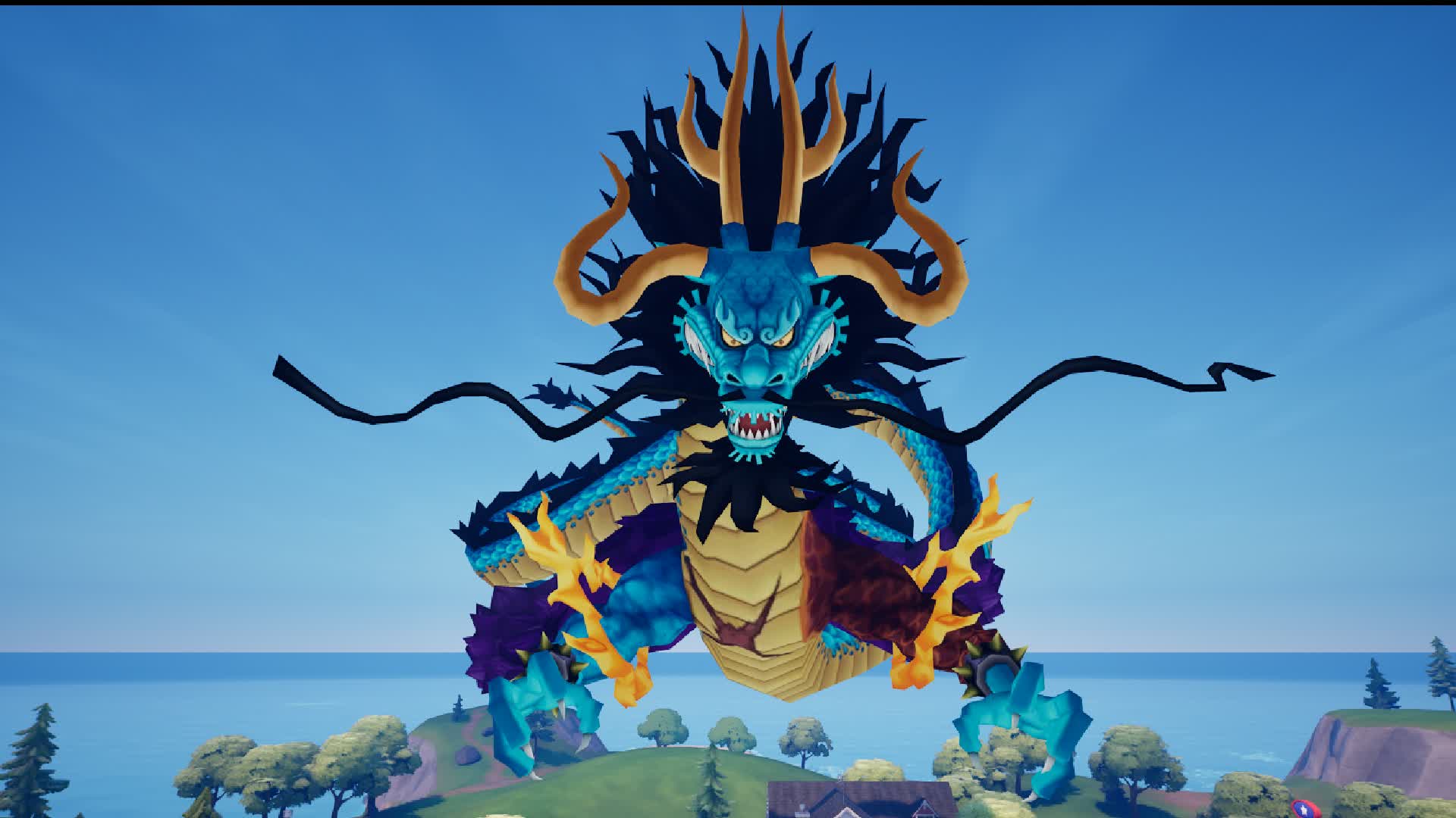 🐉 Kaido – Dragon Form - One Piece