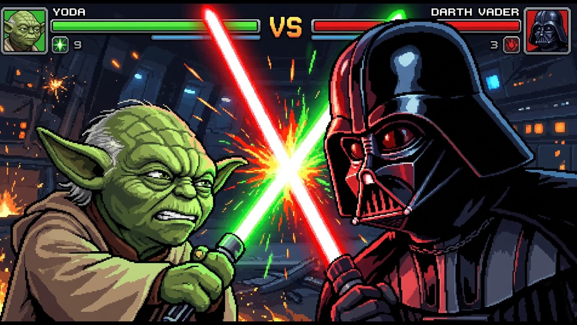 STAR WARS 2D FIGHTS