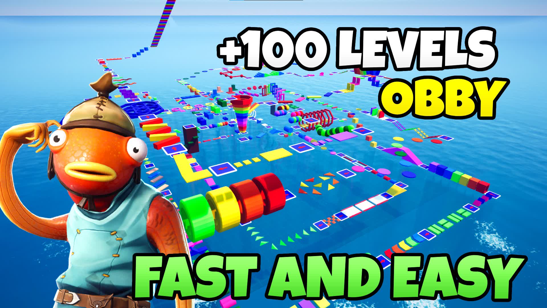 +100 LEVEL OBBY PARKOUR! 🚀🌟