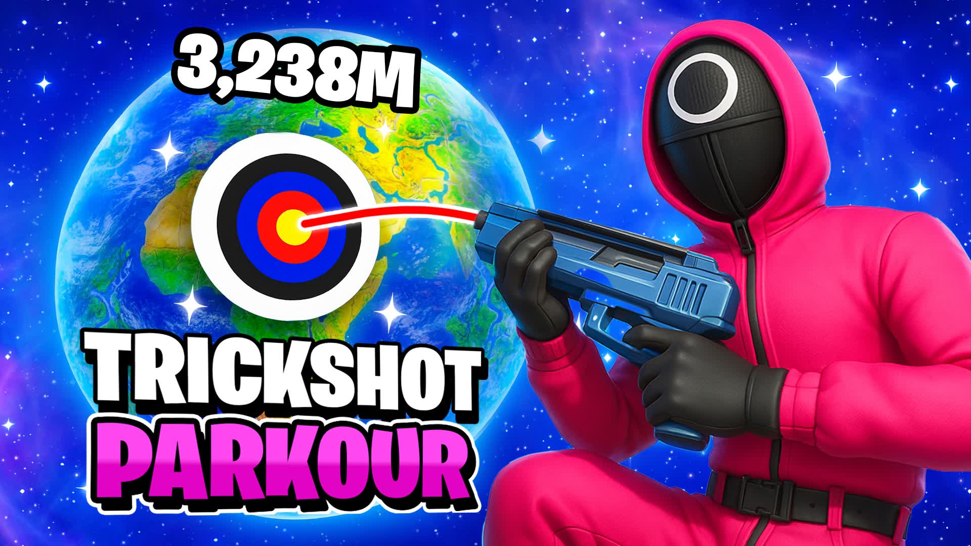 🎯SQUID GAME TRICKSHOT PARKOUR 🎯
