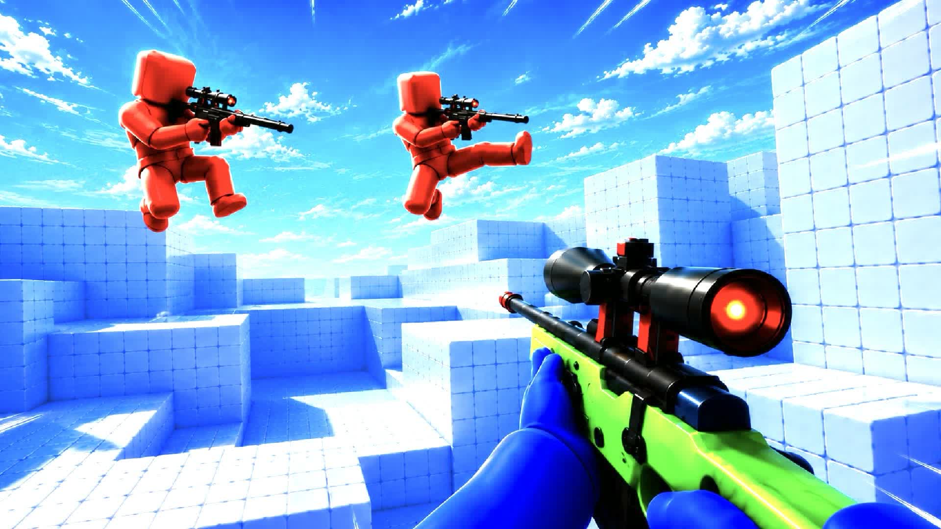Red vs blue 34534 xoxox rivals rvb 1 v 1