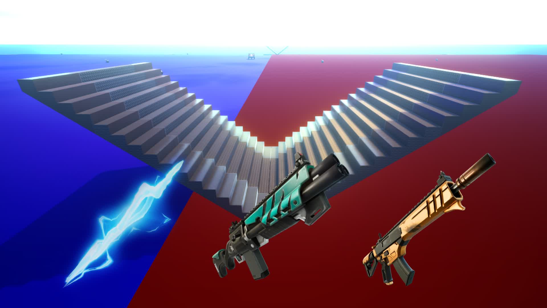 RED VS BLUE FFA 1v1