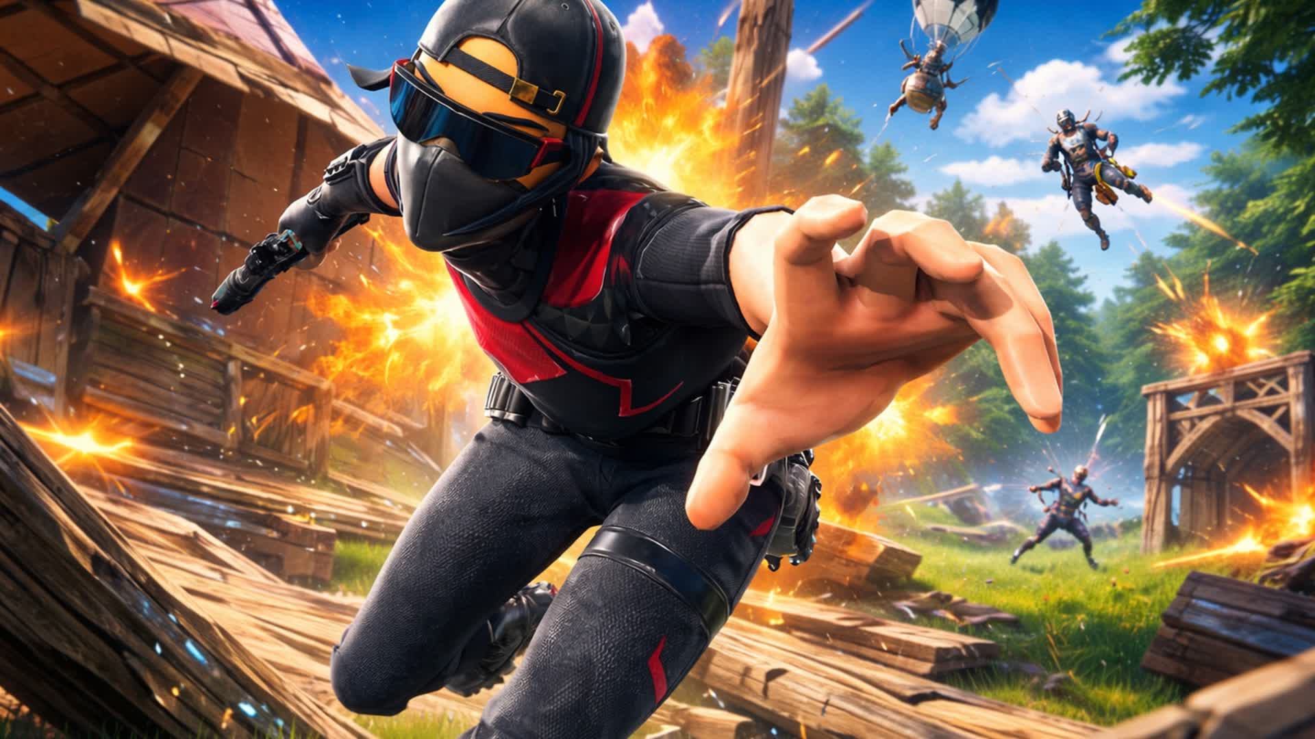 MAP 1V1 BUILD FIGHT
