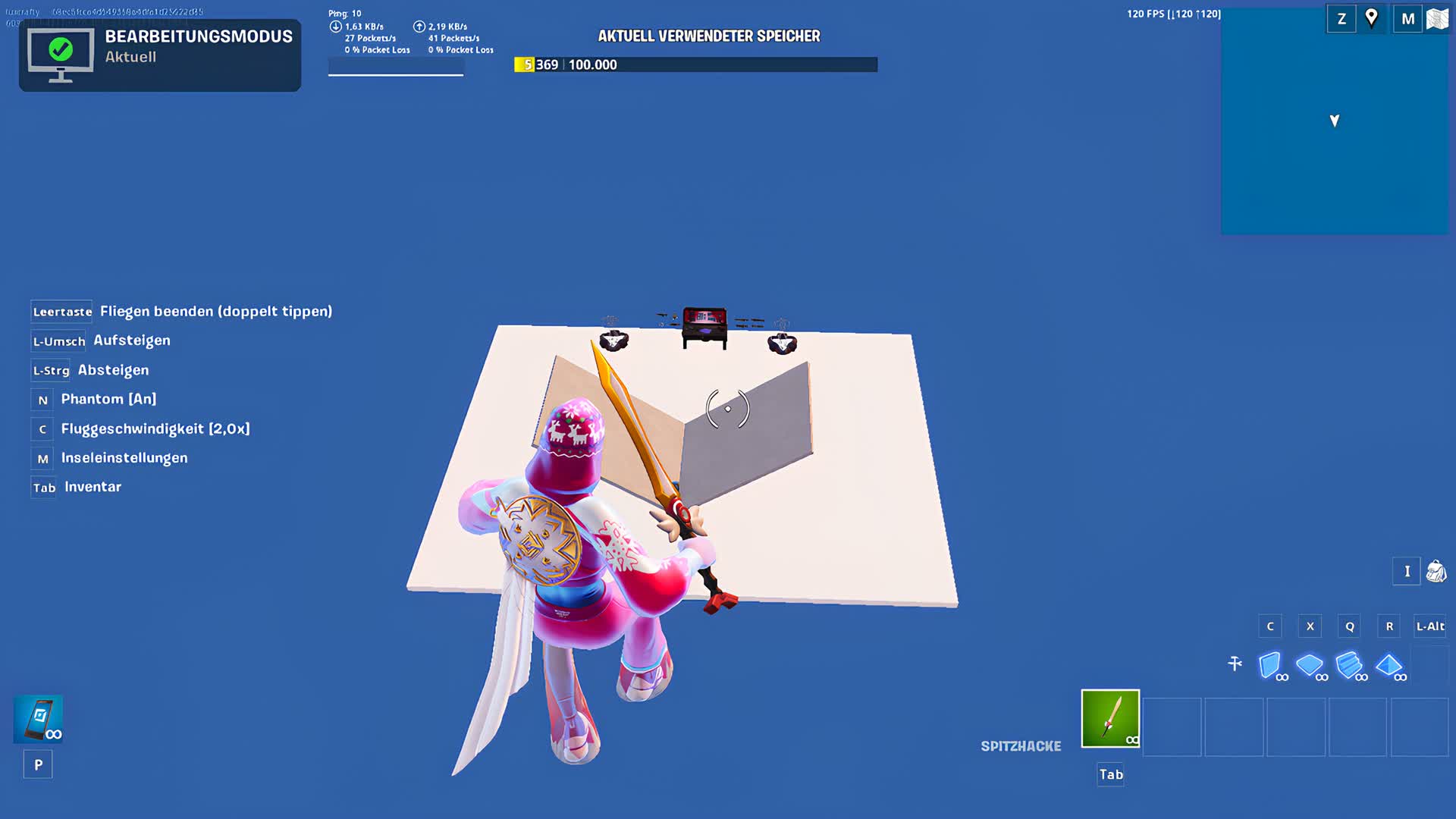 1V1 build map by Luxcrafy