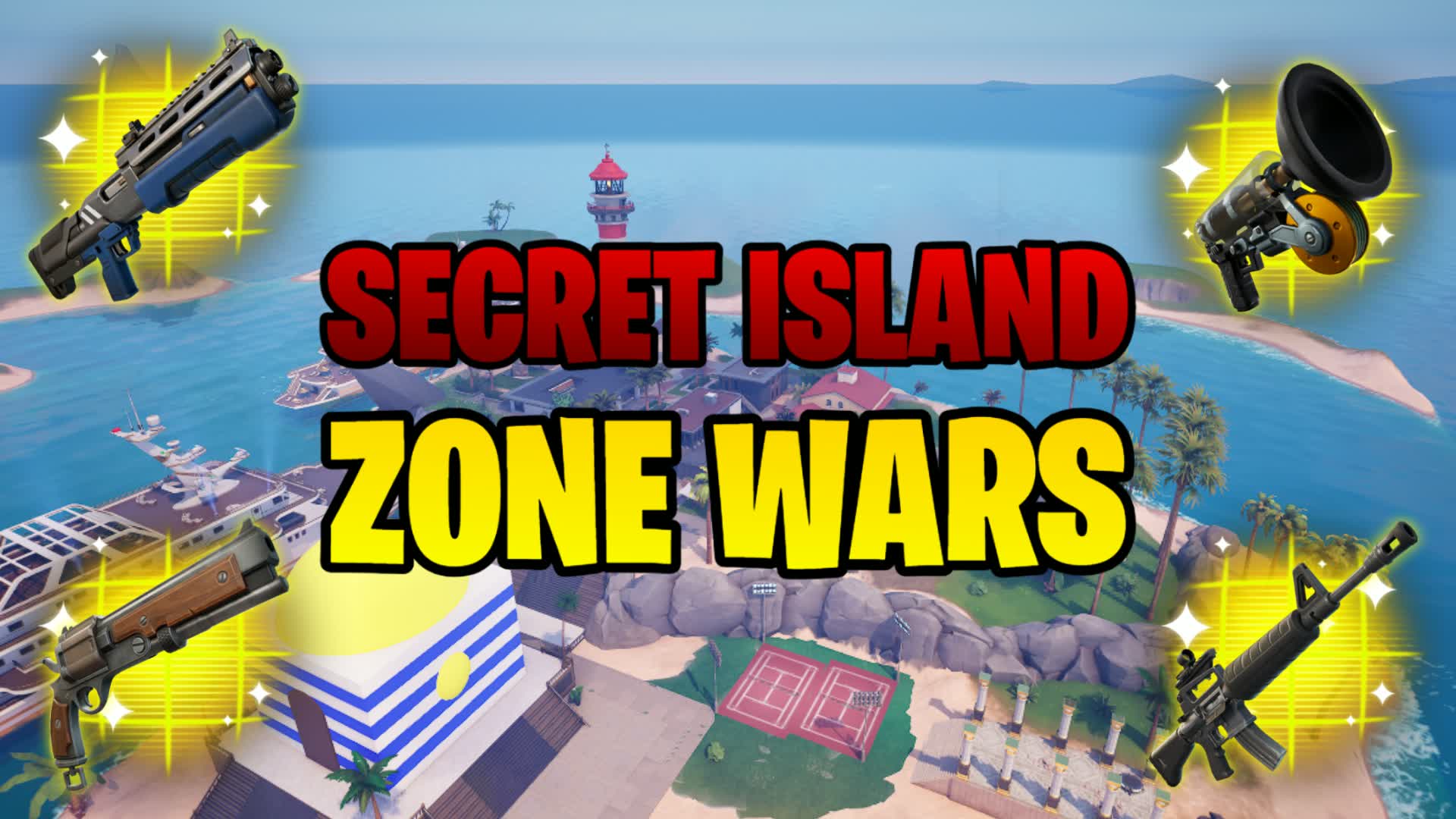 SECRET ISLAND ZONE WARS