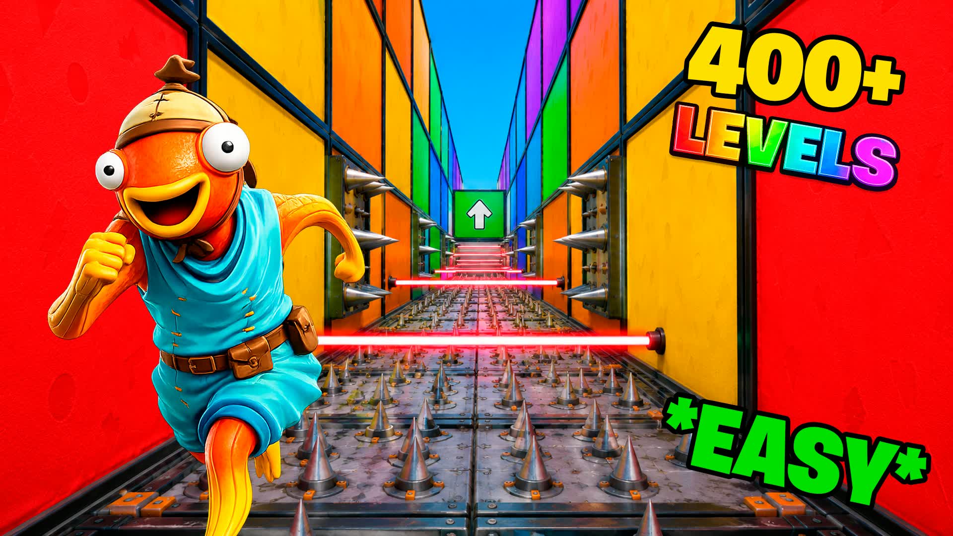 🎉 EASY PARKOUR DEATHRUN +400 LEVELS 🎉