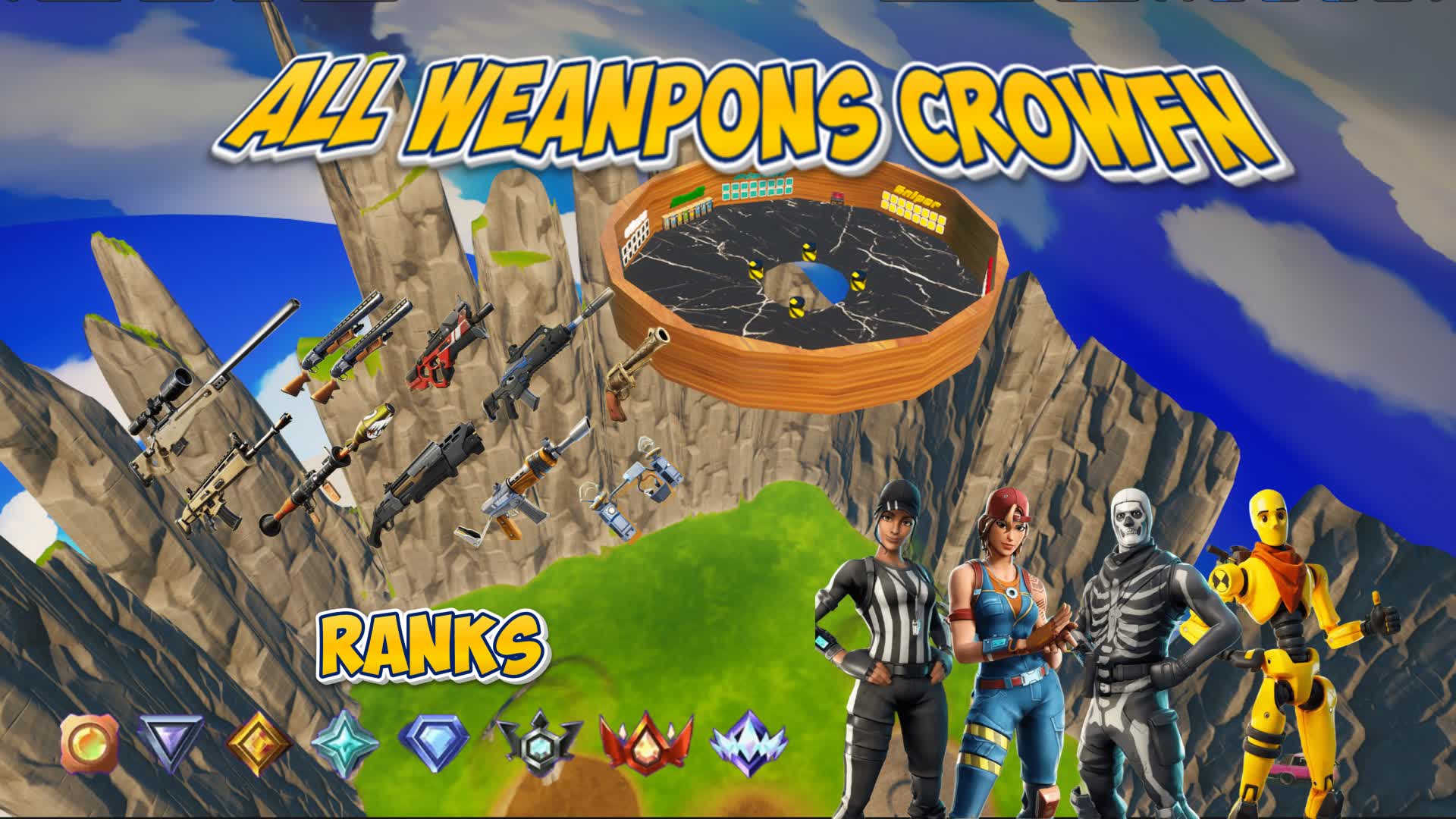 PvP ALL WEAPONS  CrowFN{1.0}