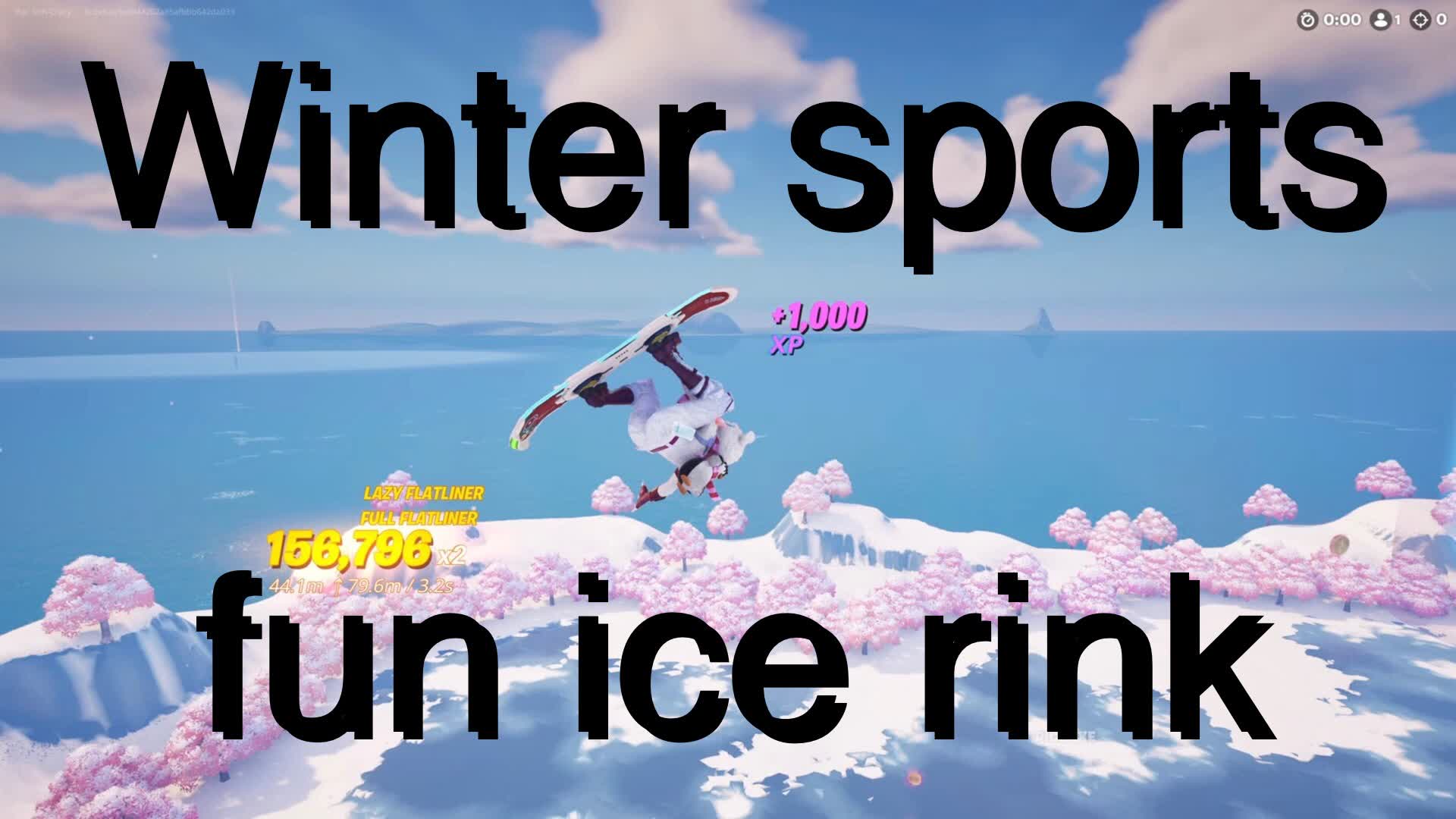 Winter Sports Fun Ice Rink