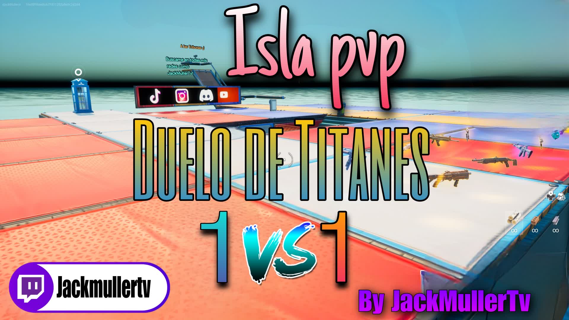 PvP JackMullerTv Duelo de Titanes