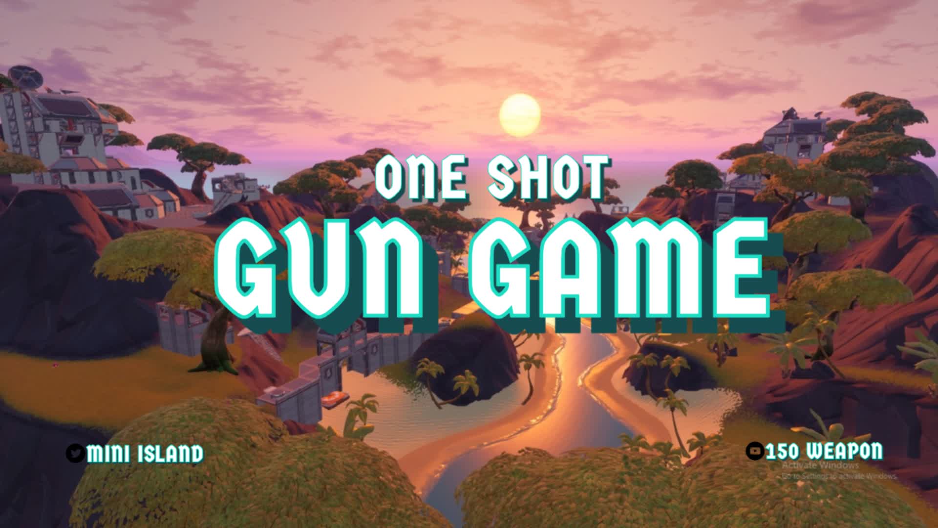 🎯Super Island Gun Game🔫One Shot