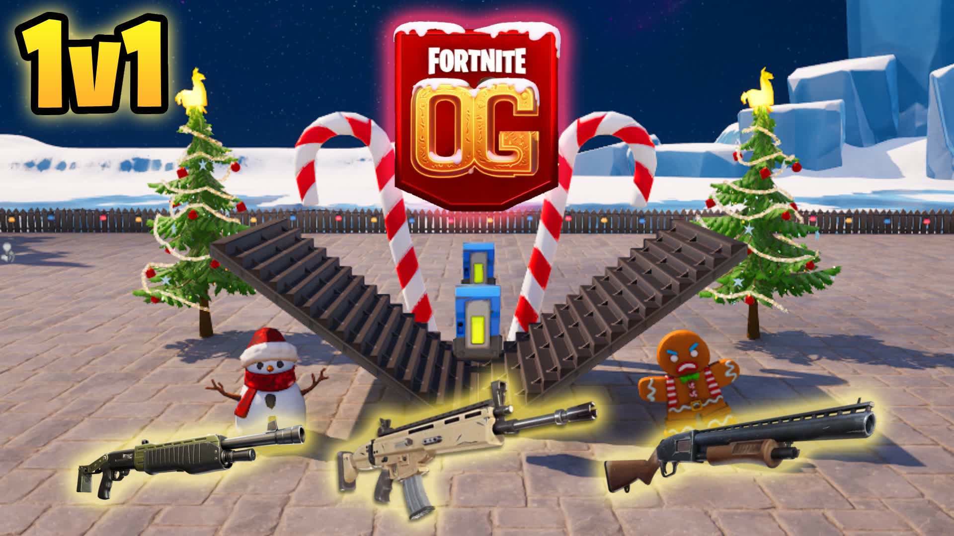 WINTER 1V1 MAP🎄