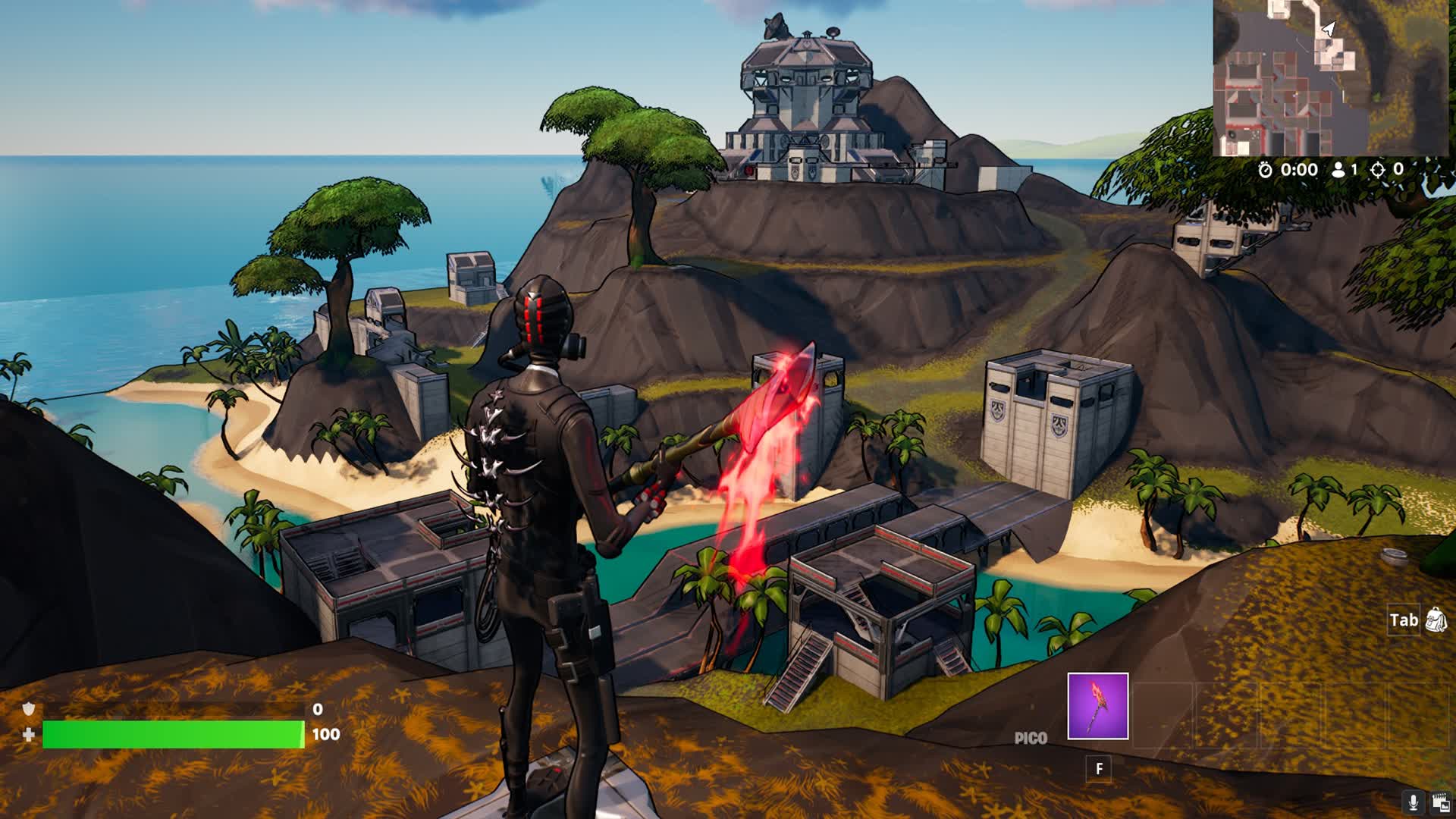The island