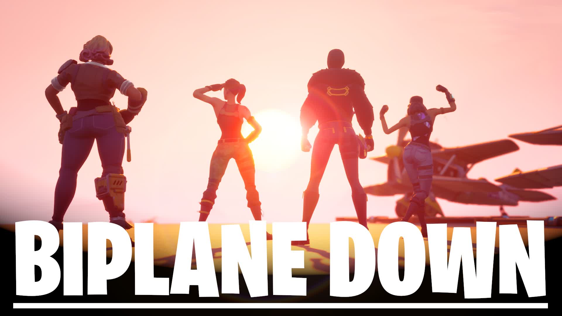 BIPLANE DOWN