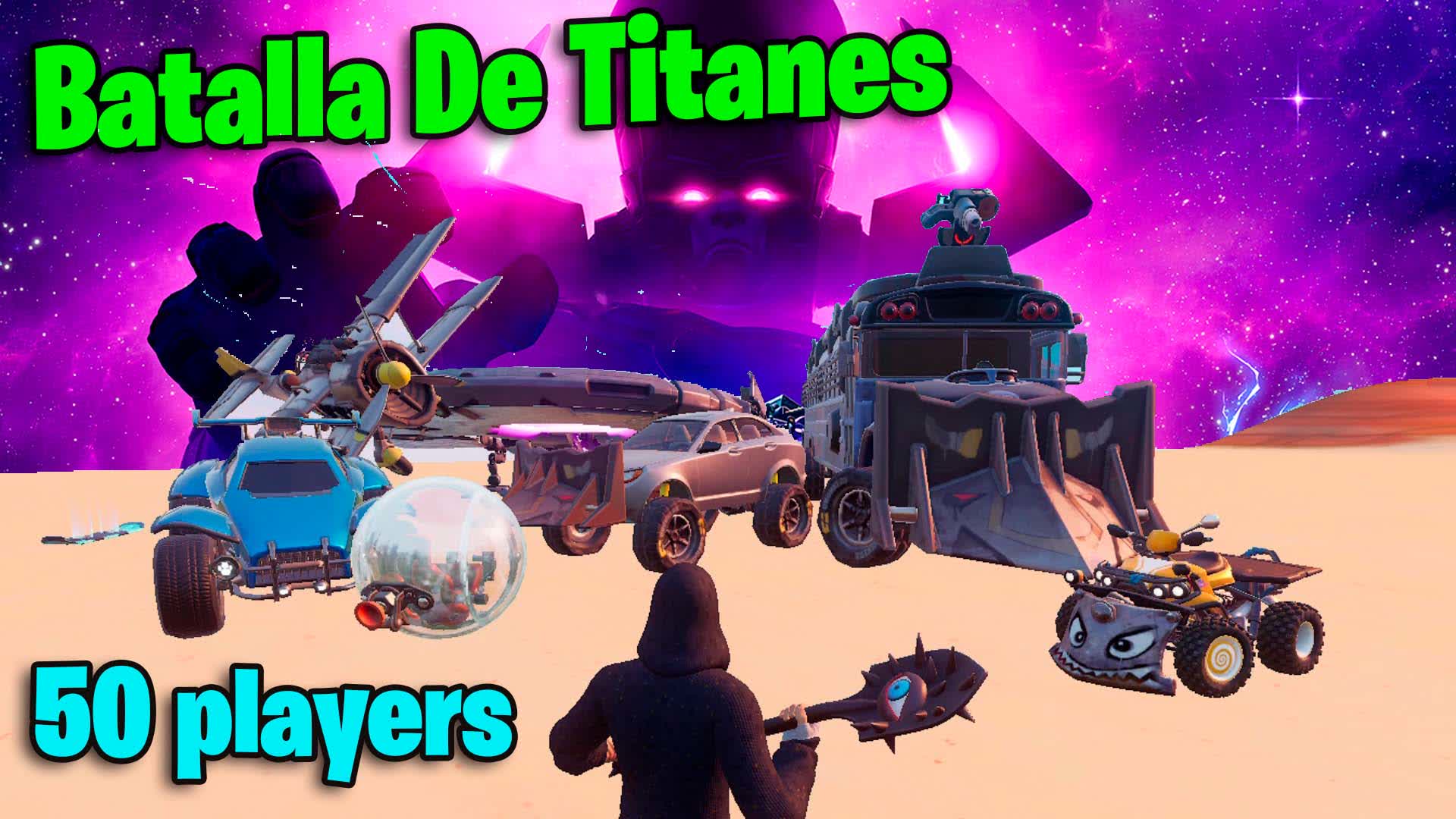 Battle of Titans 50 Players