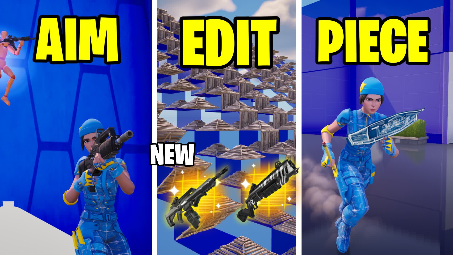 🎯Aim Edit Piece Control & 1v1 Freebuild