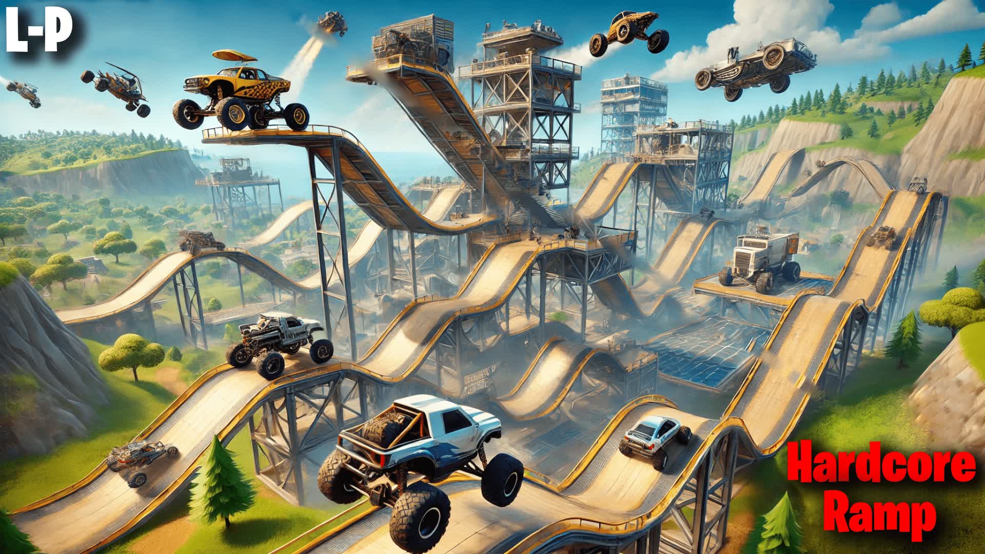 HARDCORE MEGA RAMP 🎯