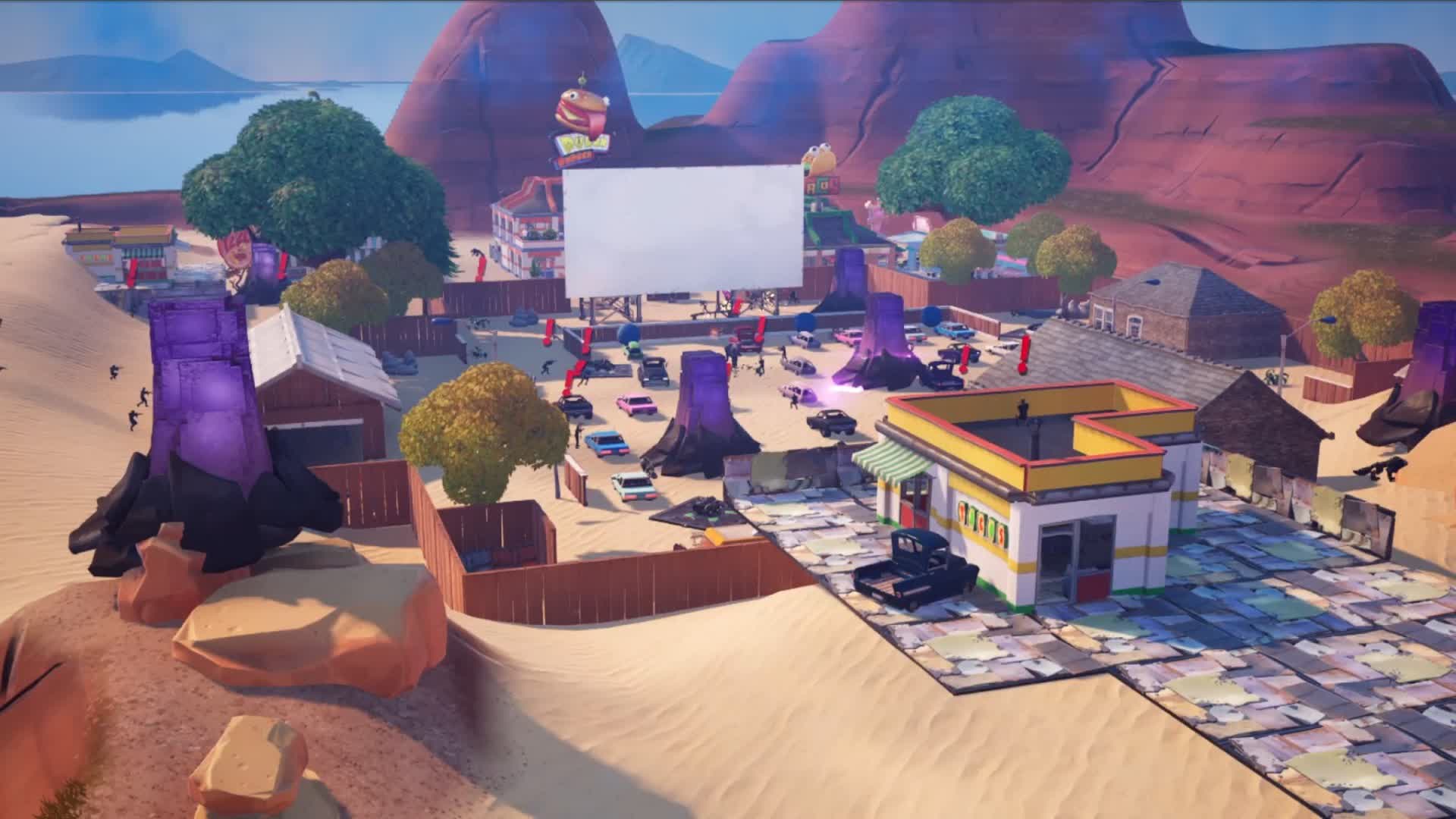 🎬 Retro Drive-In: Desert Movie Lot 🎬