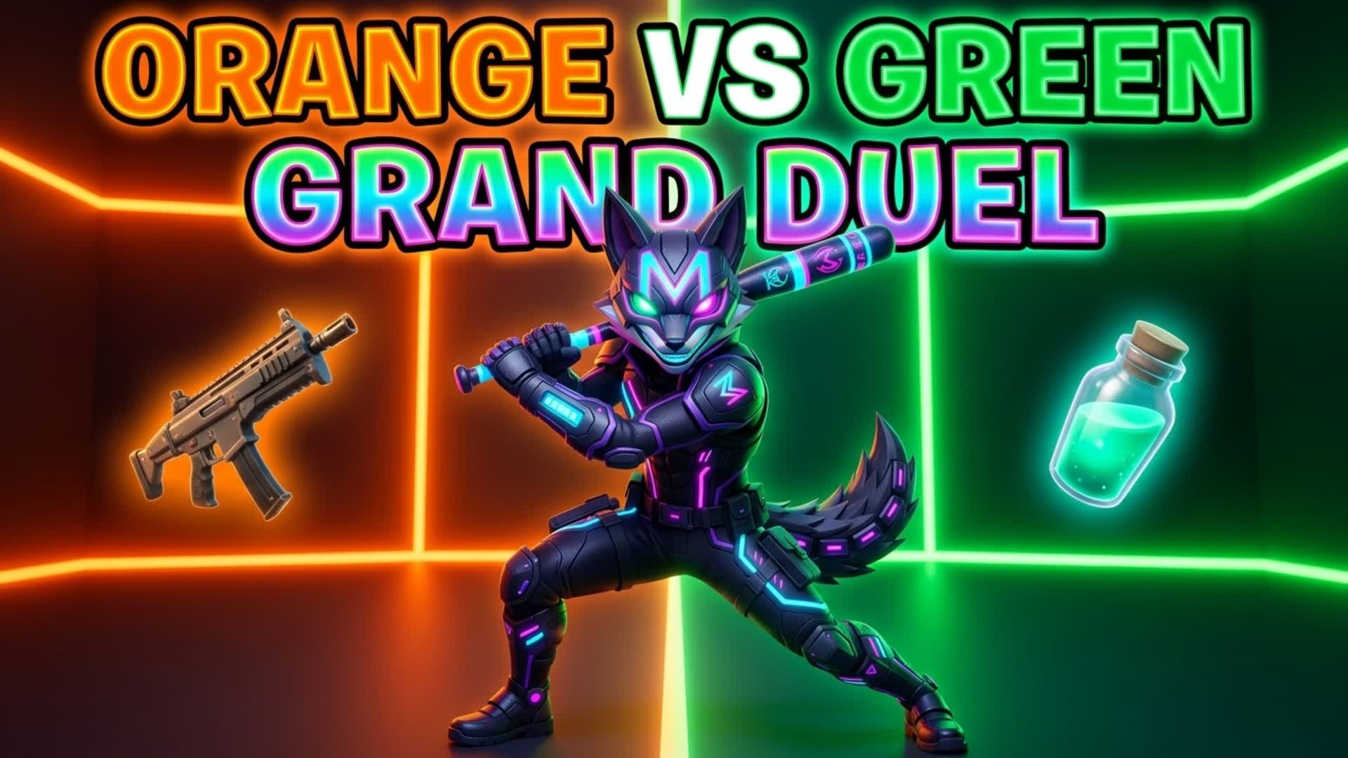 Orange VS Green