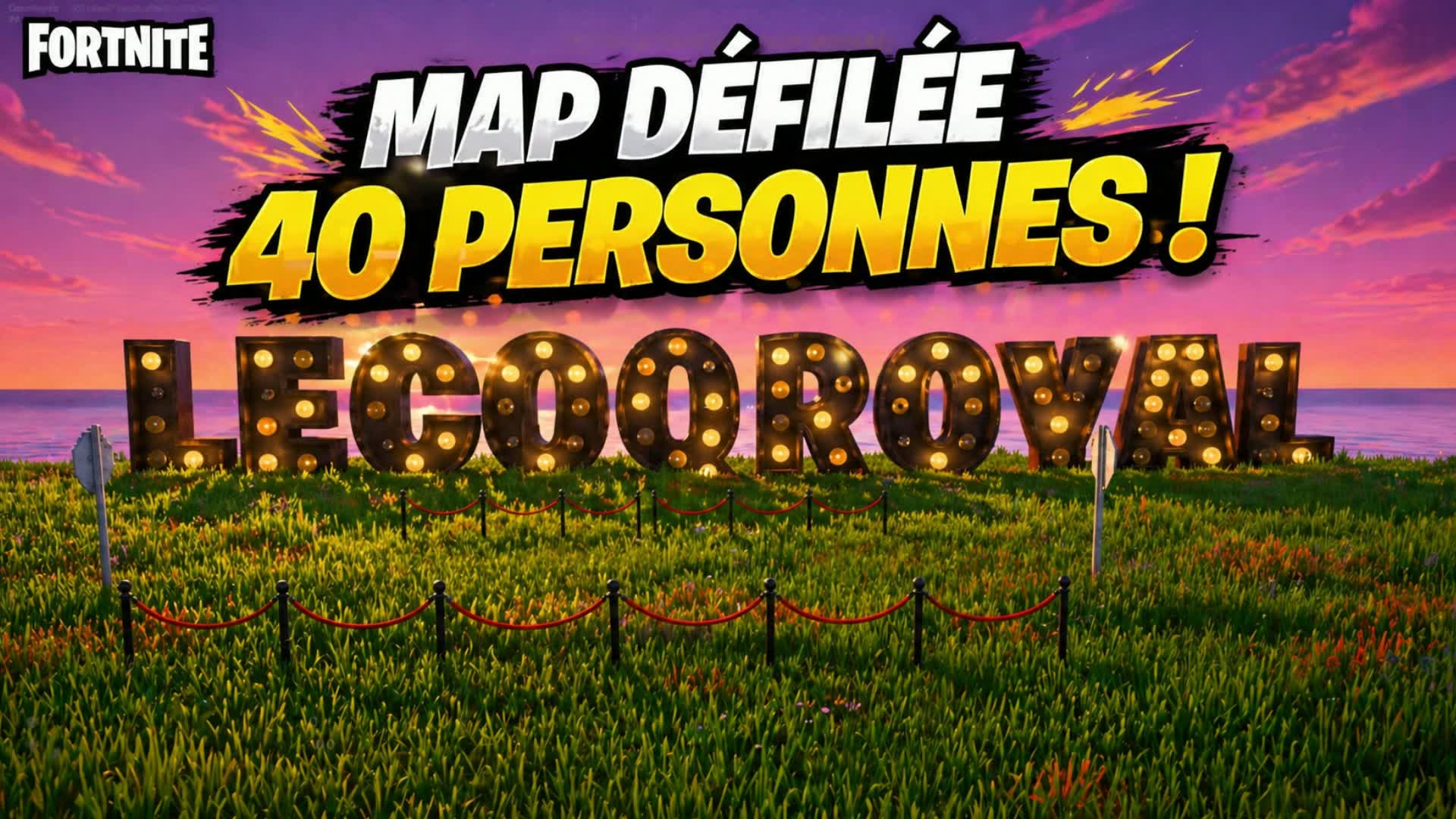 Map Défilée 40 Personnes