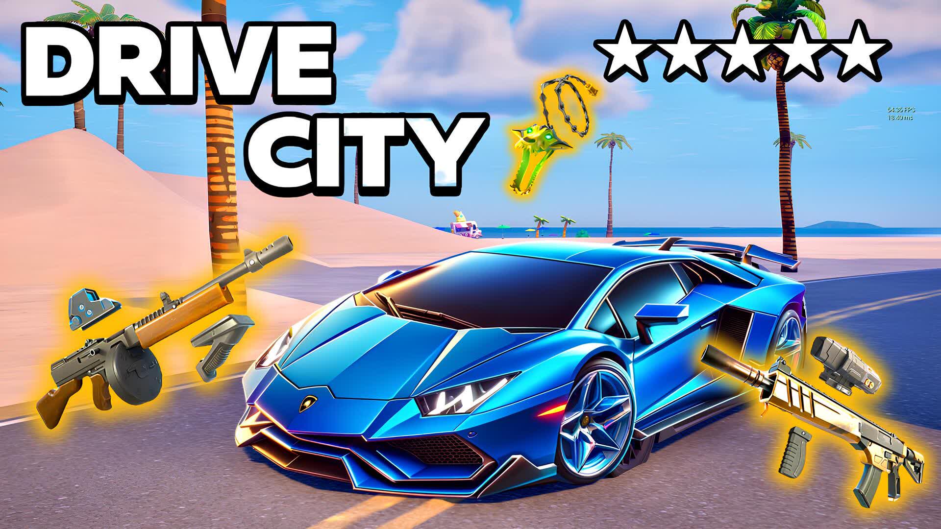 🚓 DRIVE CITY - ALL WEAPONS 🔫