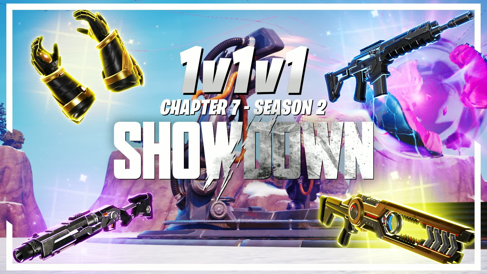 1v1v1 Chapter 7 S2 Showdown | FFA Arena