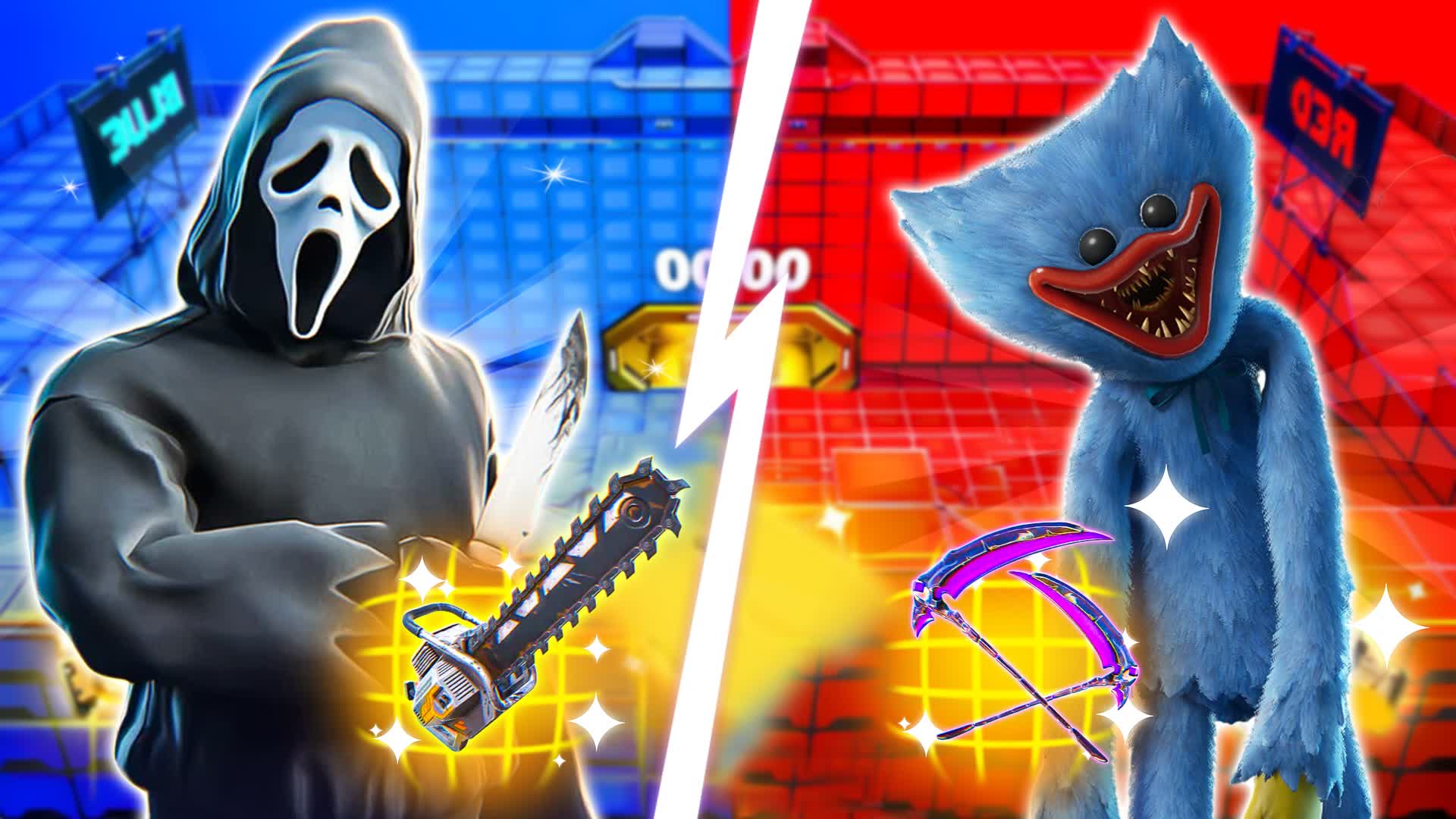 THE KP0P HUNT3RS V3👹 RED VS BLUE