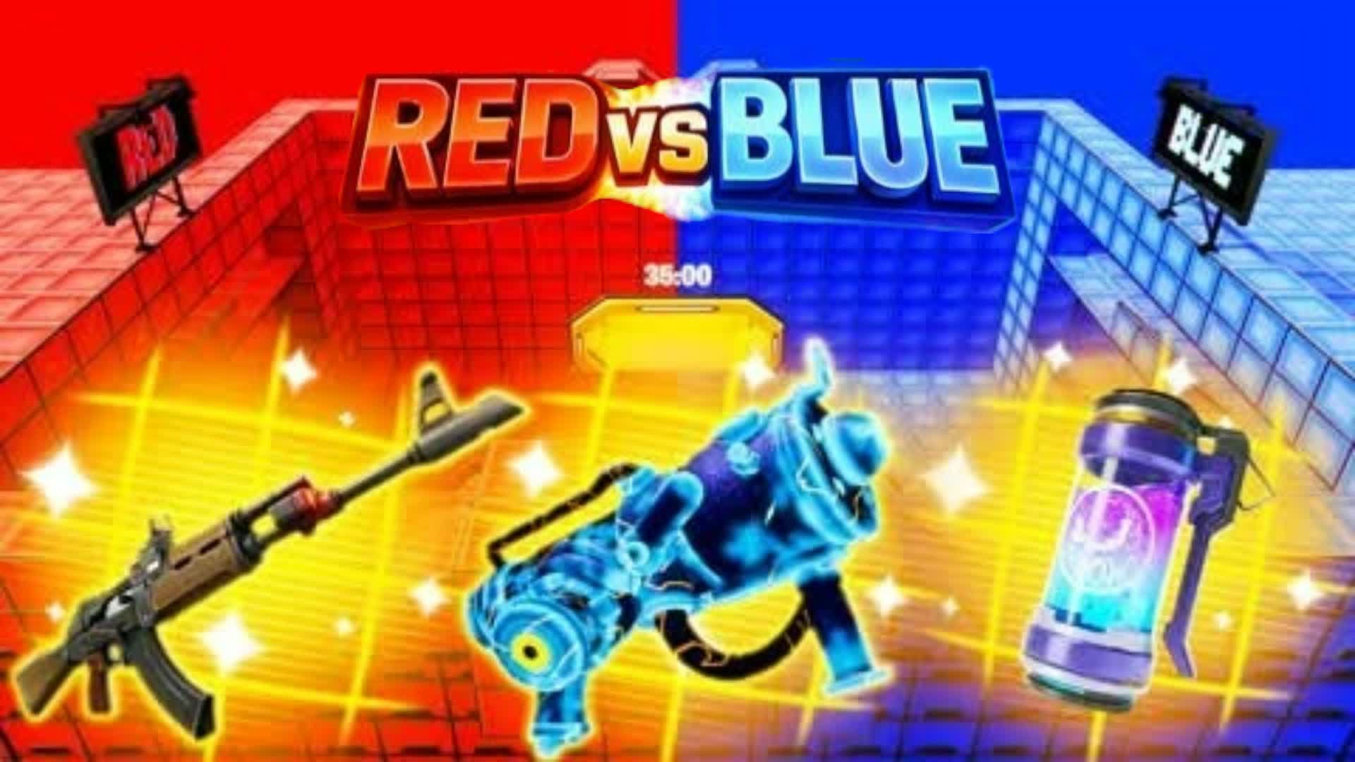 SUPER ULTRA RED VS BLUE 🔴🔵