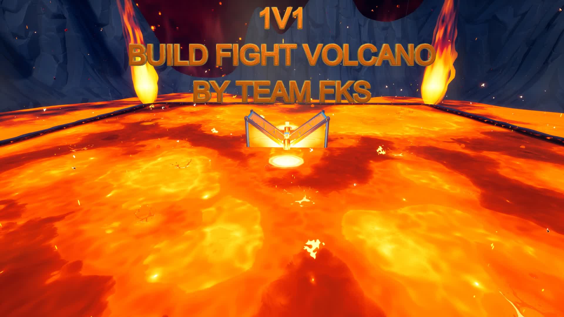 🌋 1V1 BUILD FIGHT VOLCANO 🌋