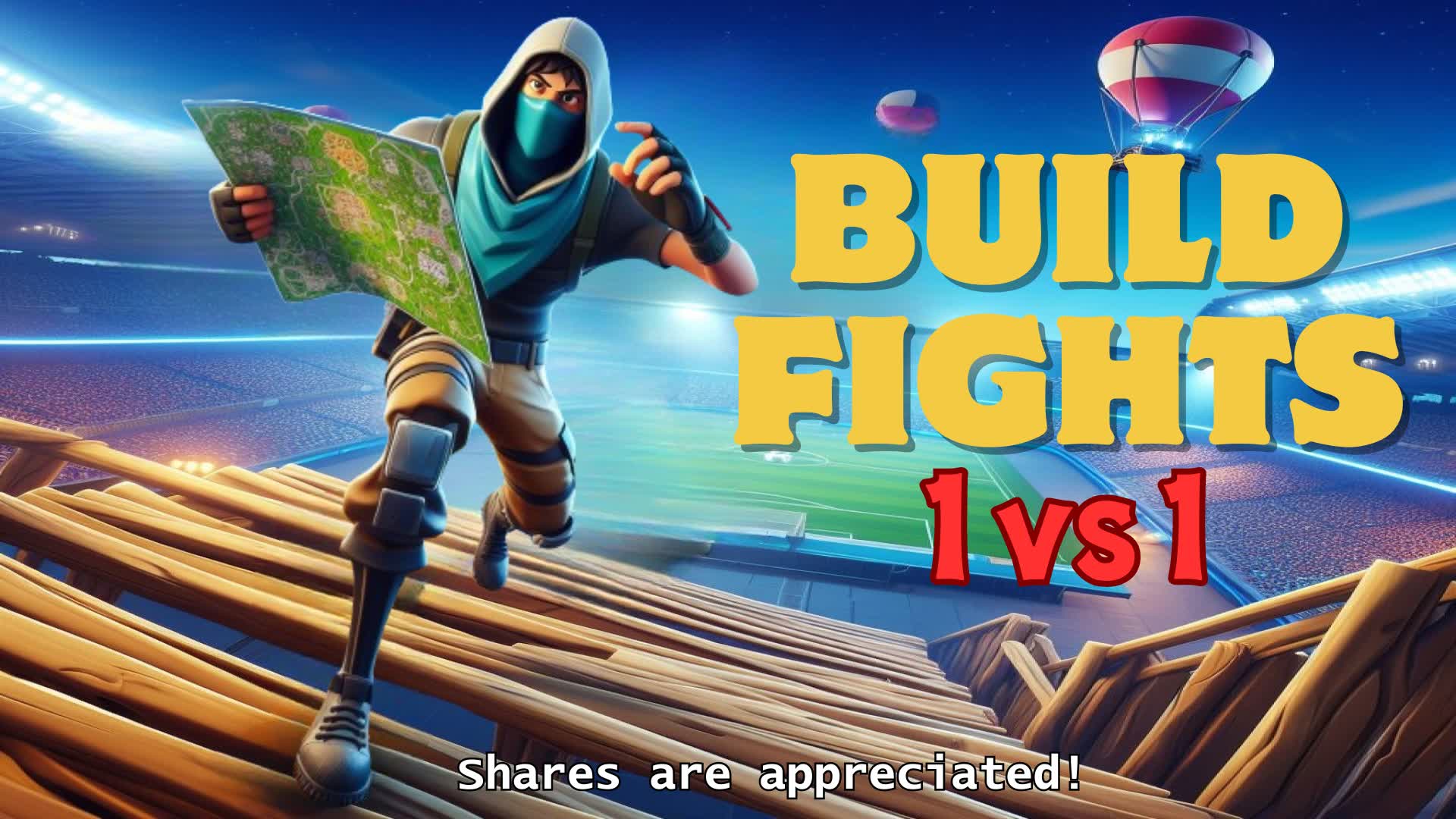 Build Fights 1vs1 (Football Stadium)