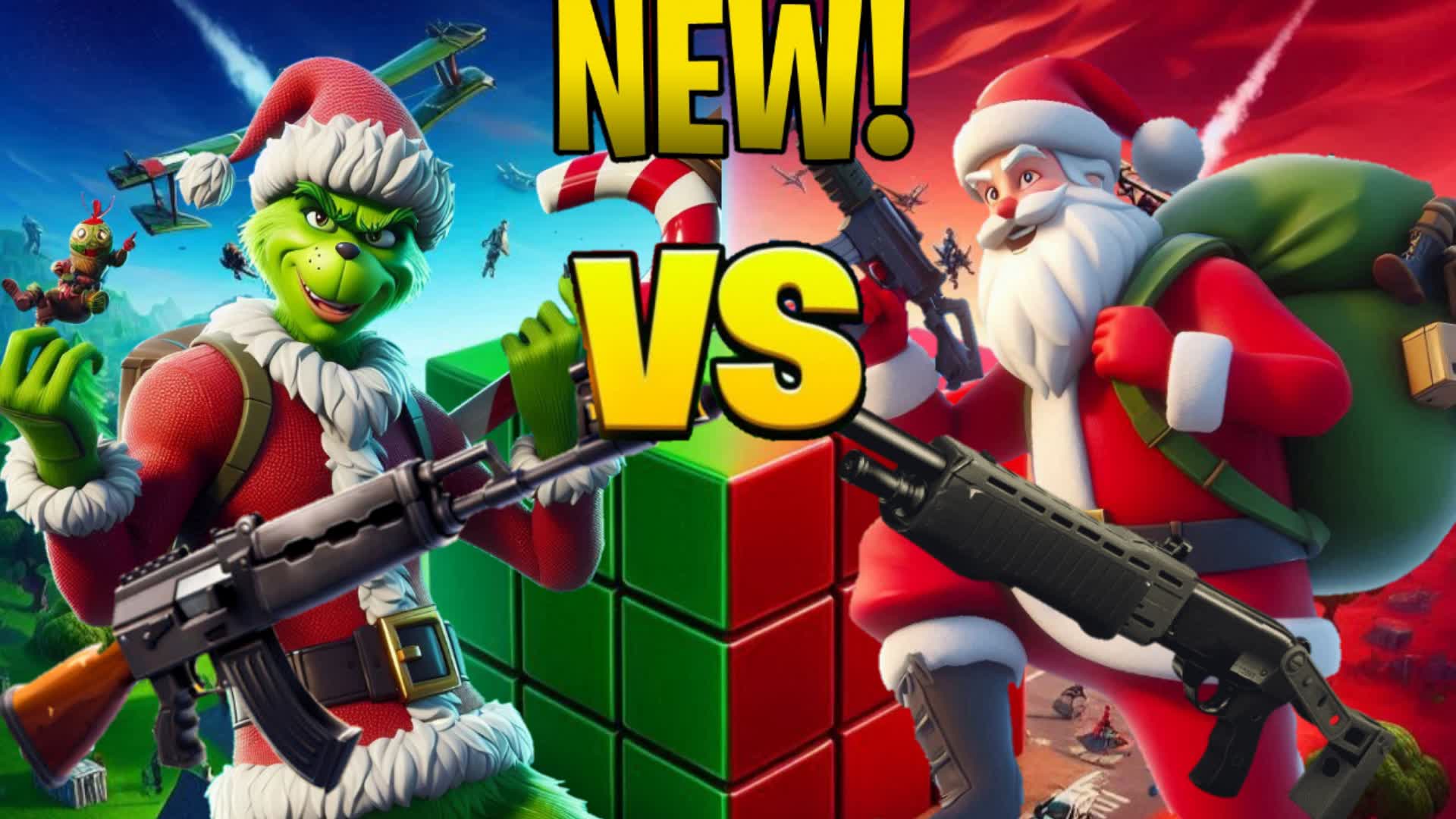 The Grinch VS Santa PVP