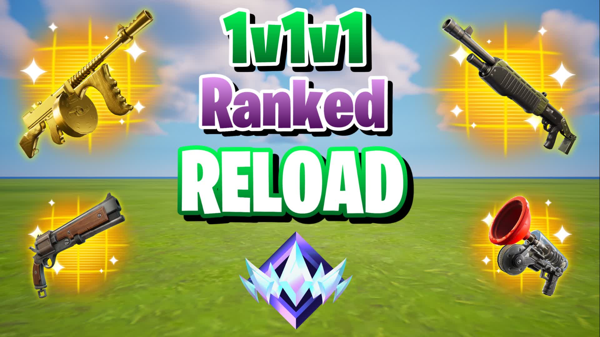 1v1v1 Ranked Reload 1v1 FFA Realistics