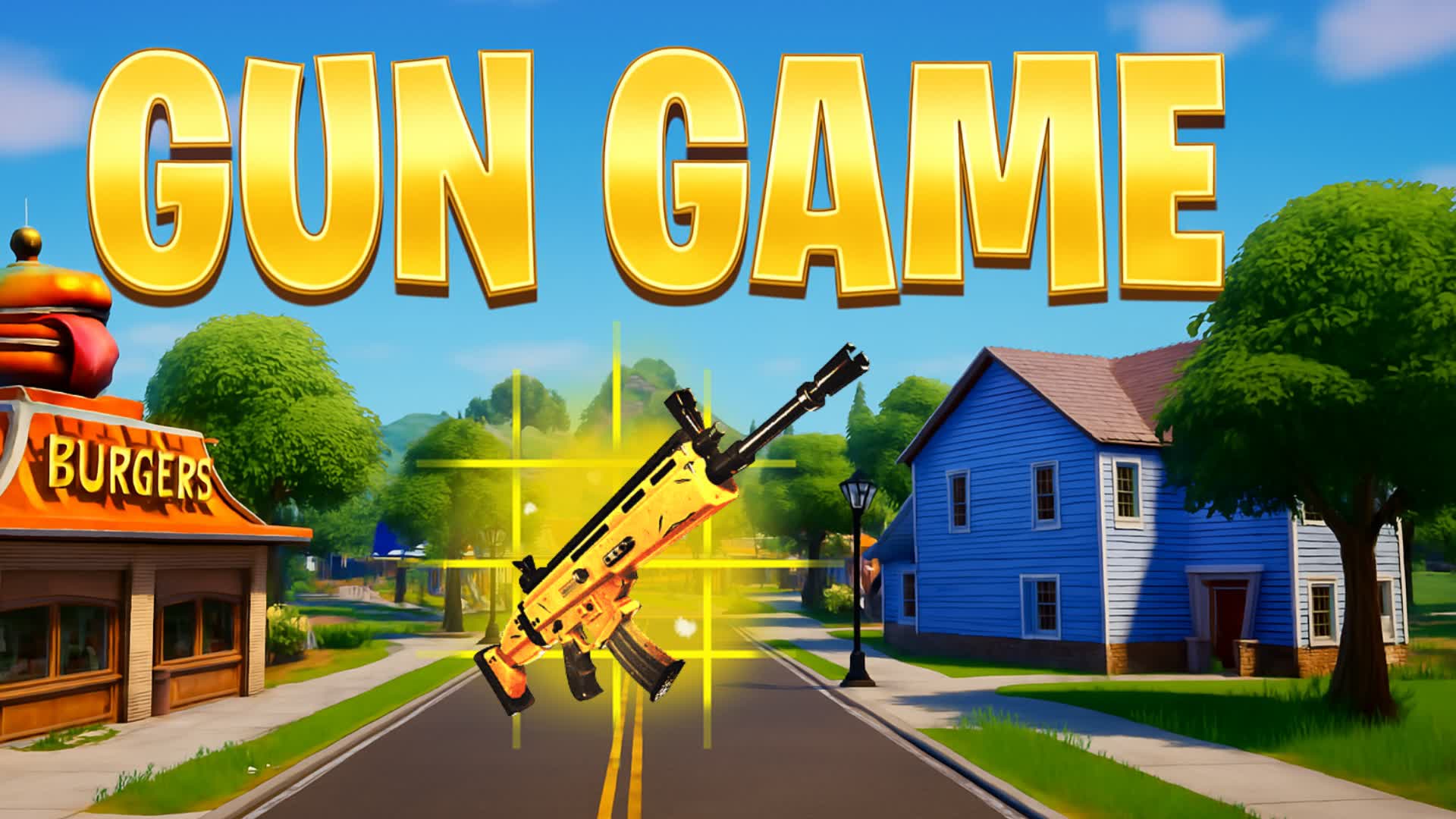 🔫GREASY GROVES GUN GAME 🎯
