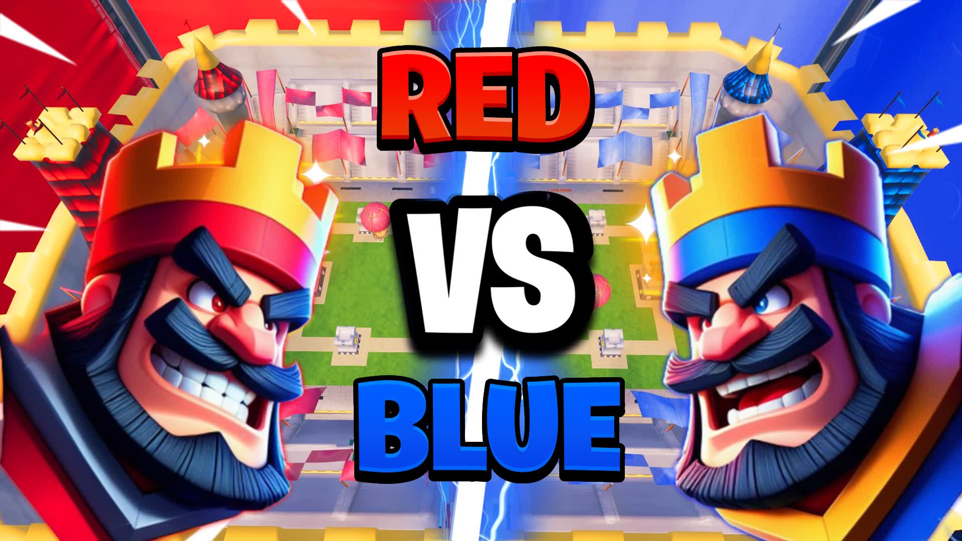CLASH RED VS BLUE 🔴🔵