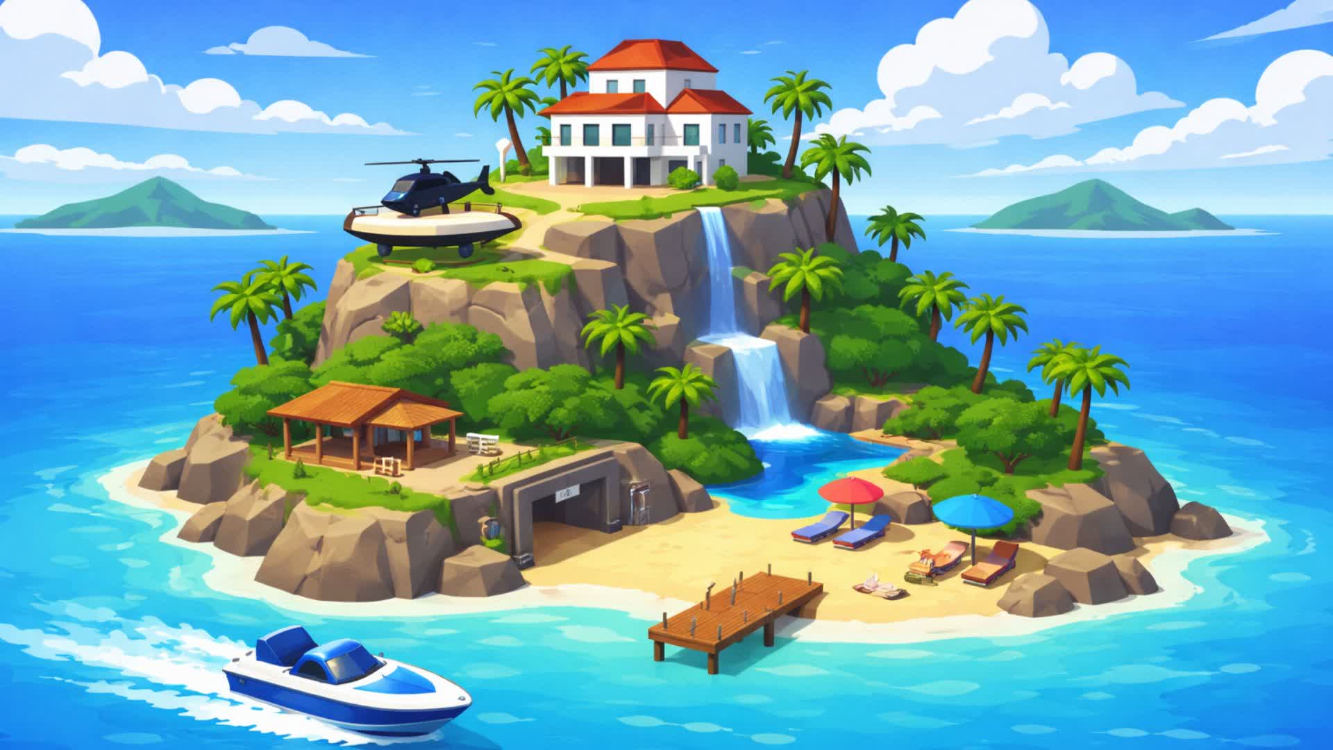 PRIVATE ISLAND ZONE WARS