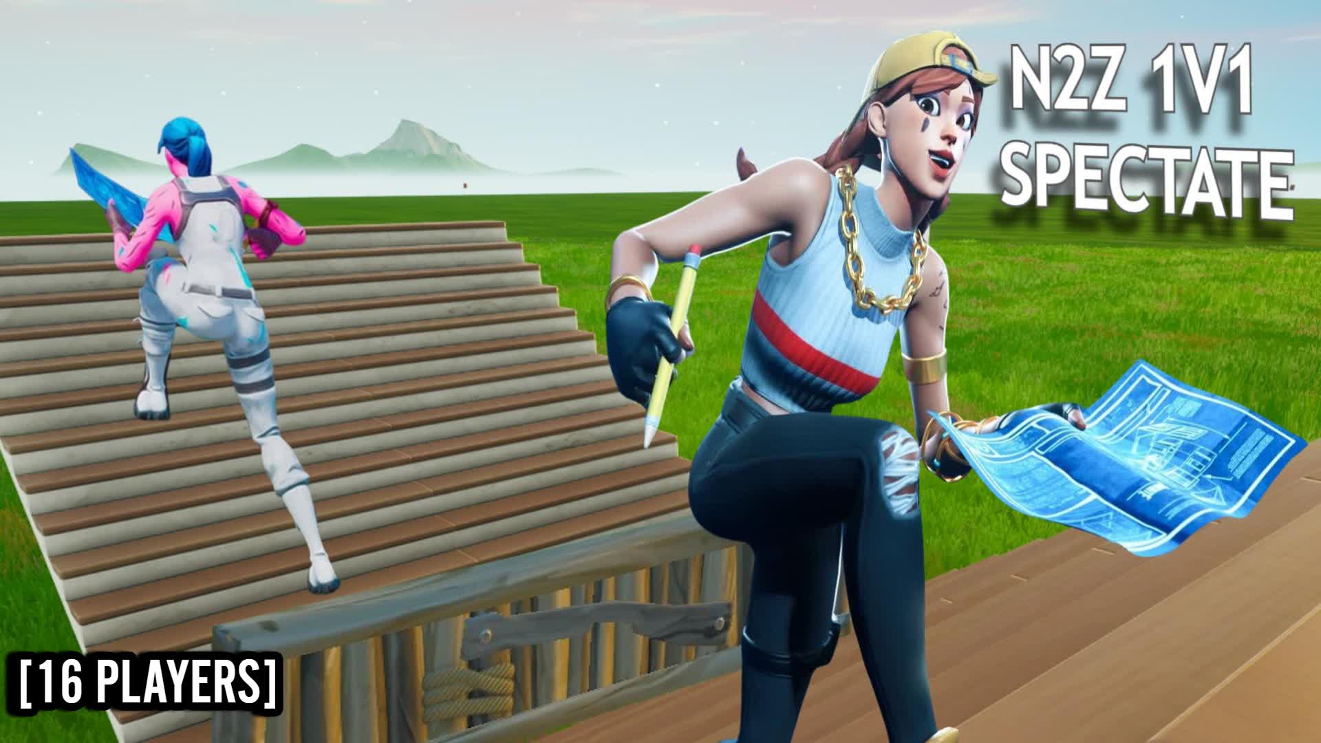 1v1 Build Fight [16 players]