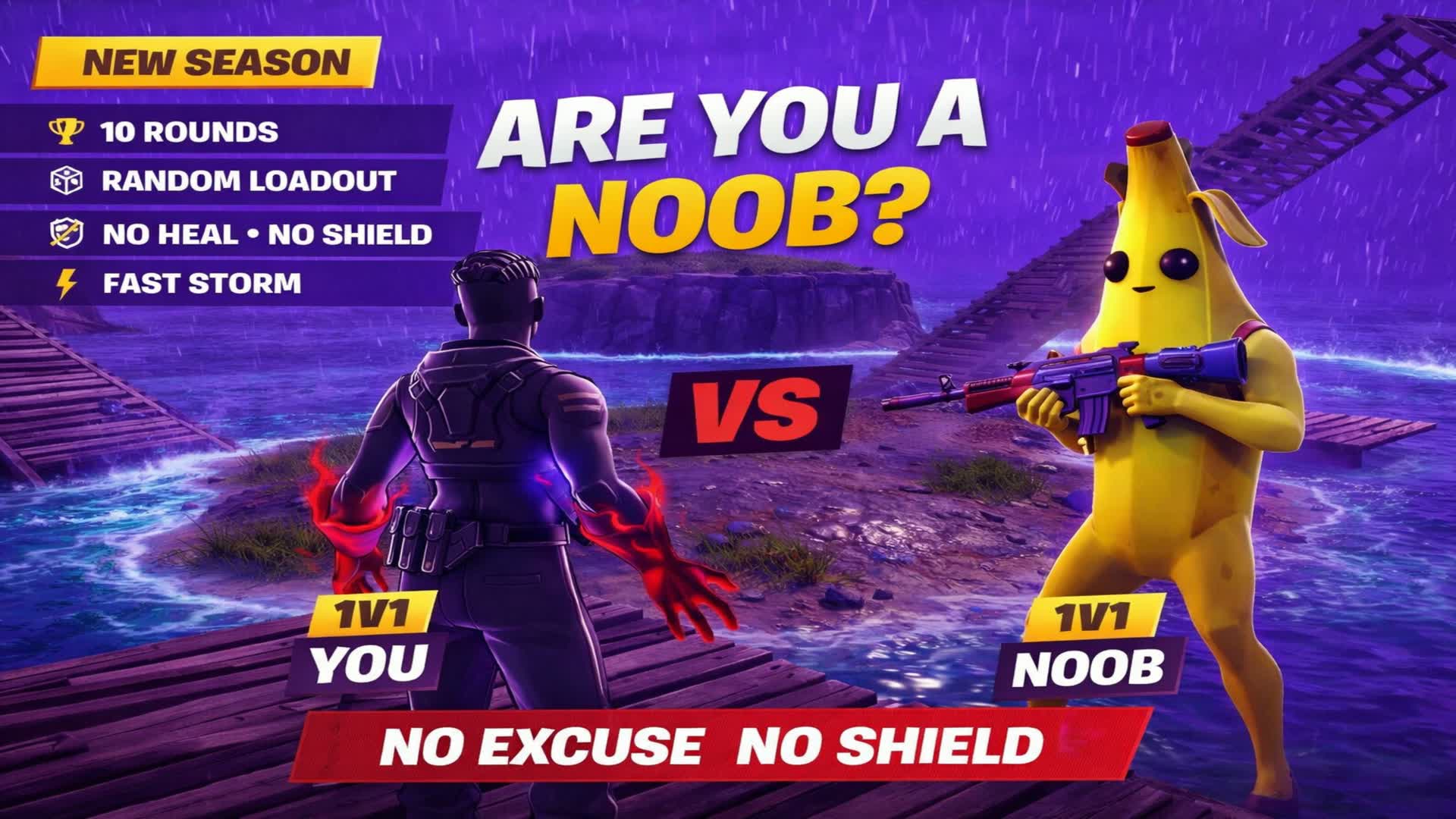 1V1 OR YOU’RE NOOB