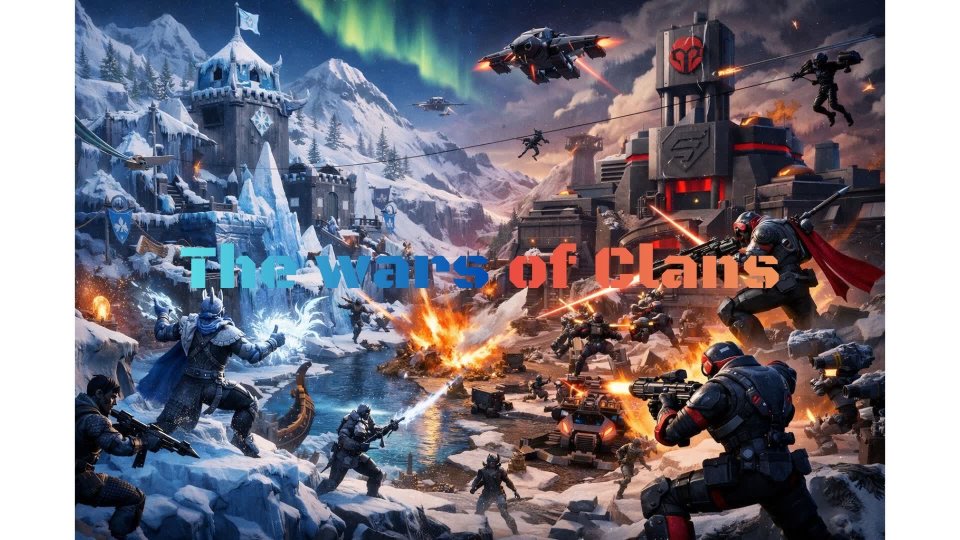 🔵​The war of Clans🔴