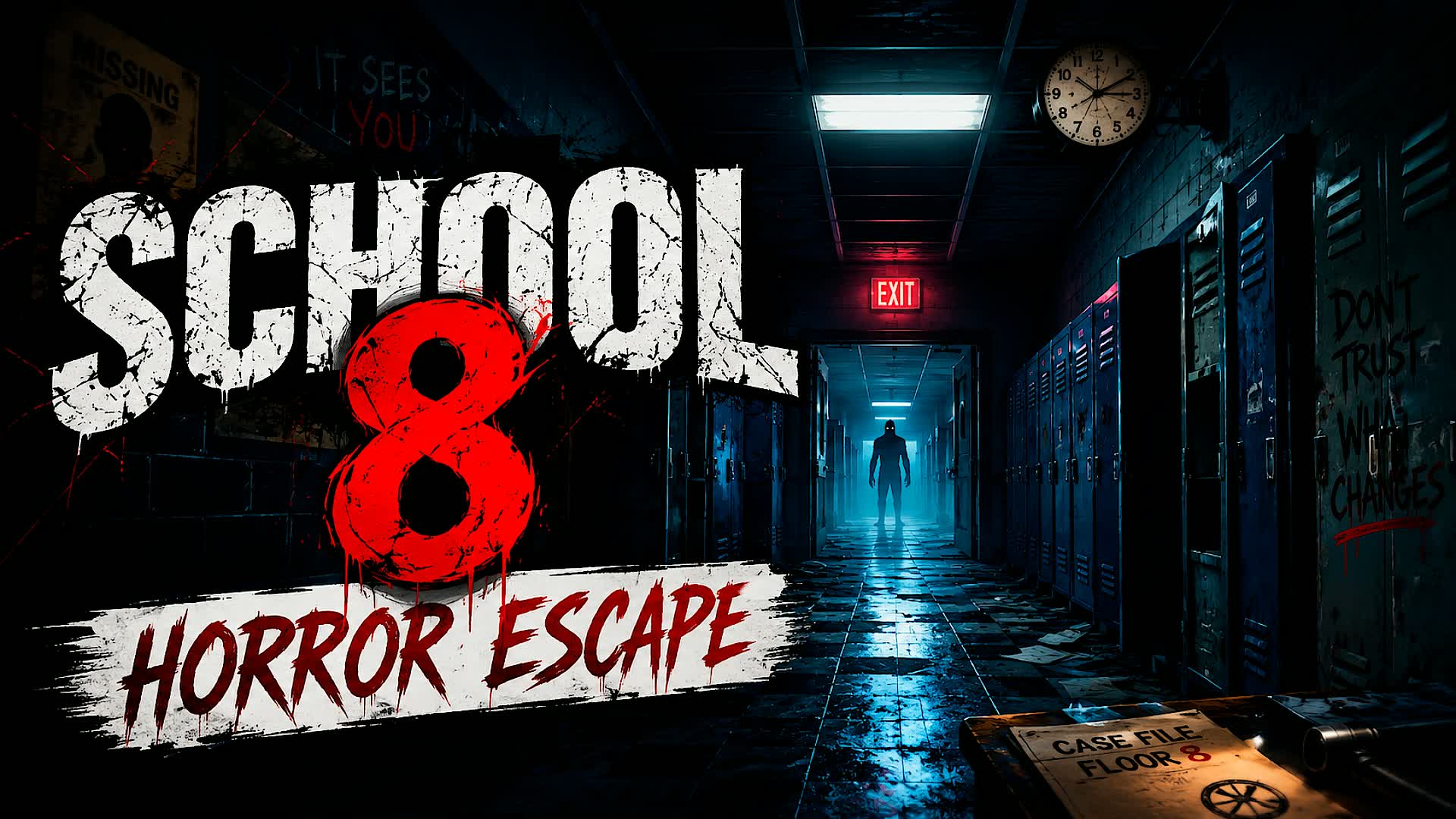 Backrooms School 8 Horror Escape