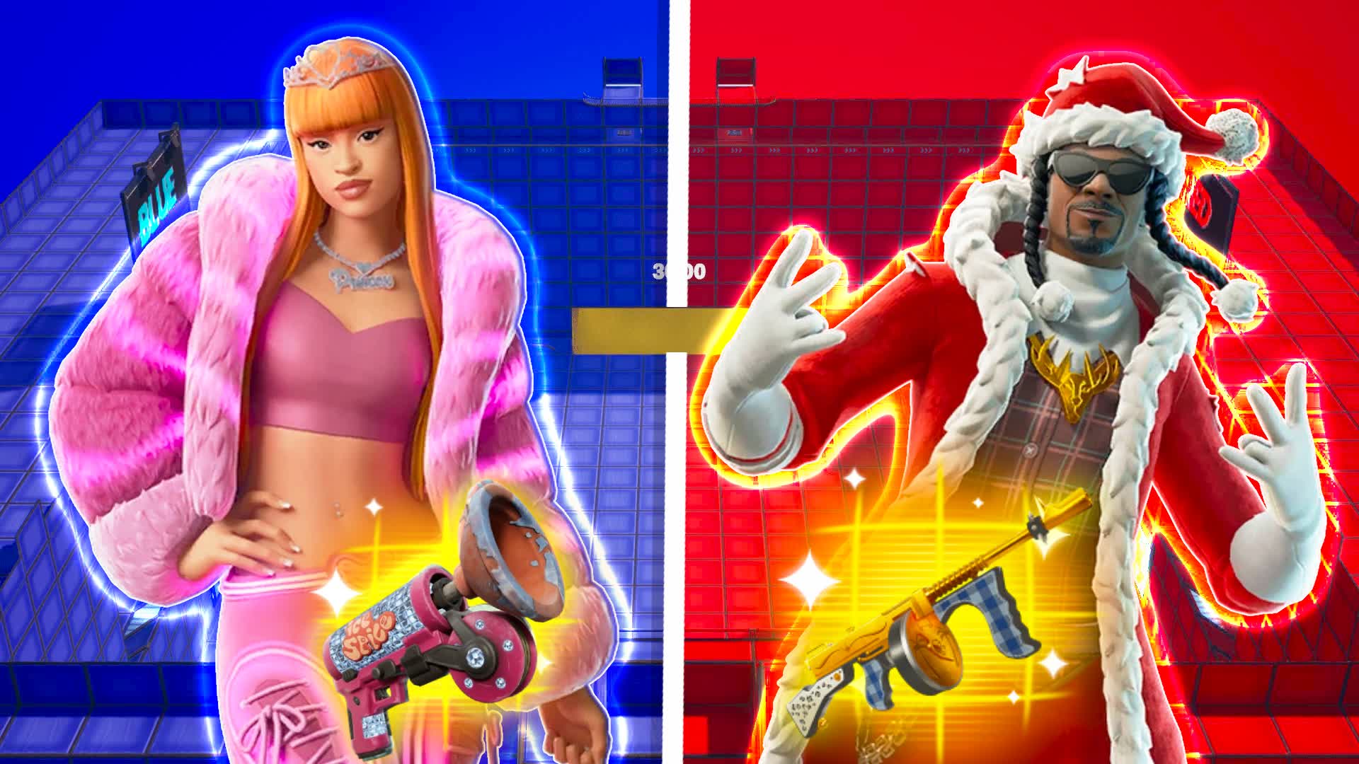 ICE SPICE VS SNOOP DOGG 🔴🔵 ICONS RVB