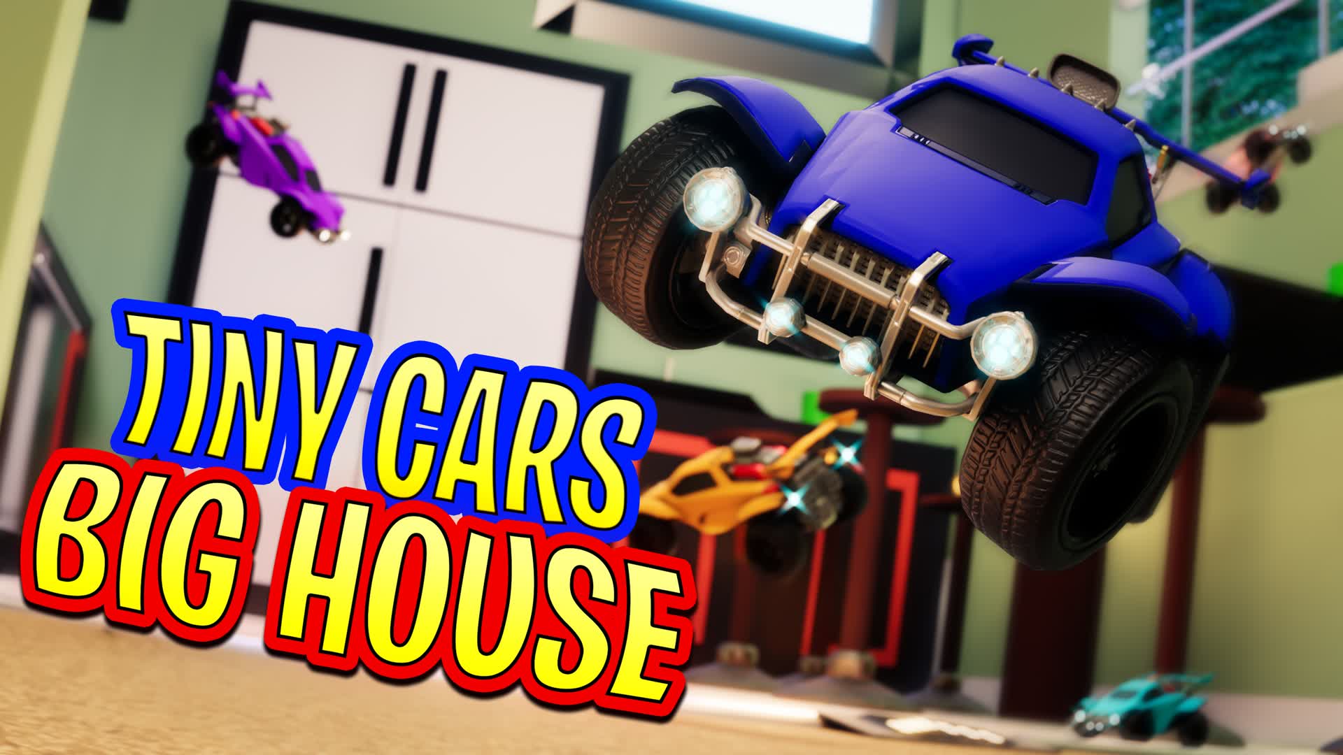 🏎TINY CARS, BIG HOUSE!🏡