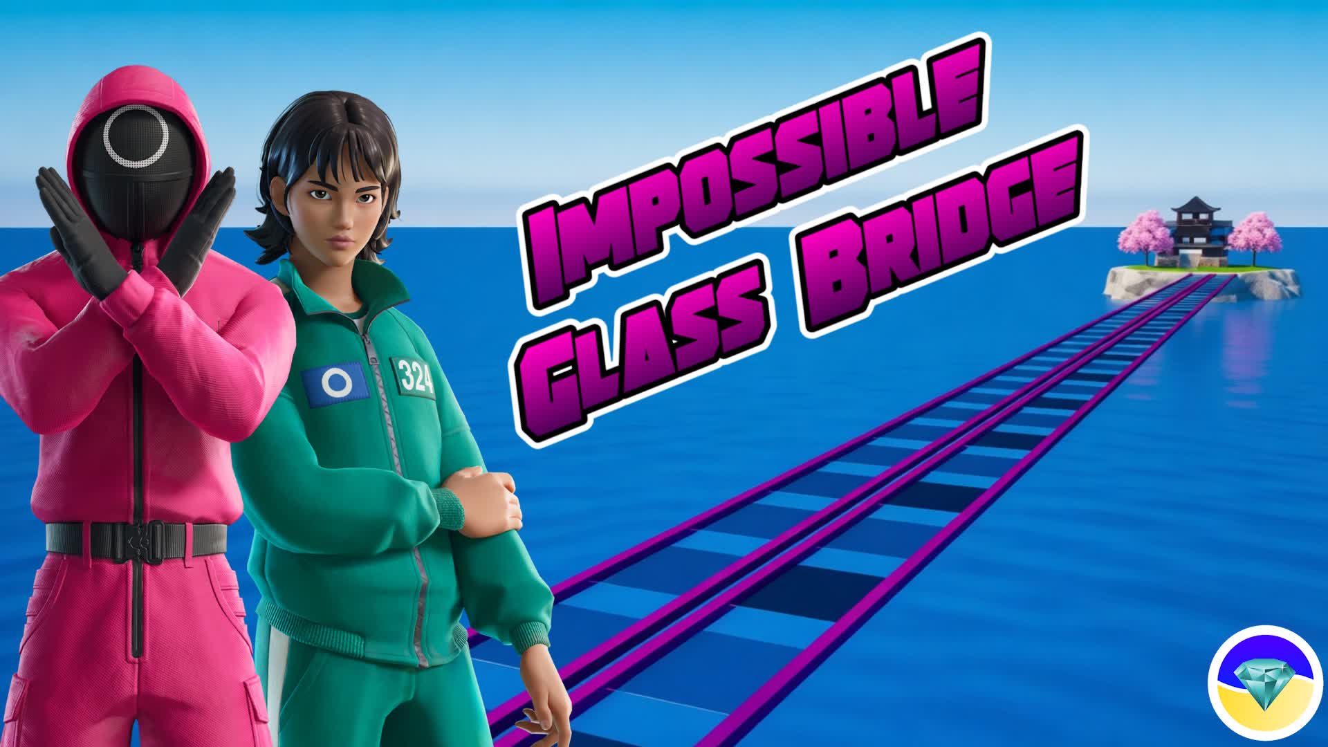 🦑Impossible Glass Bridge🦑