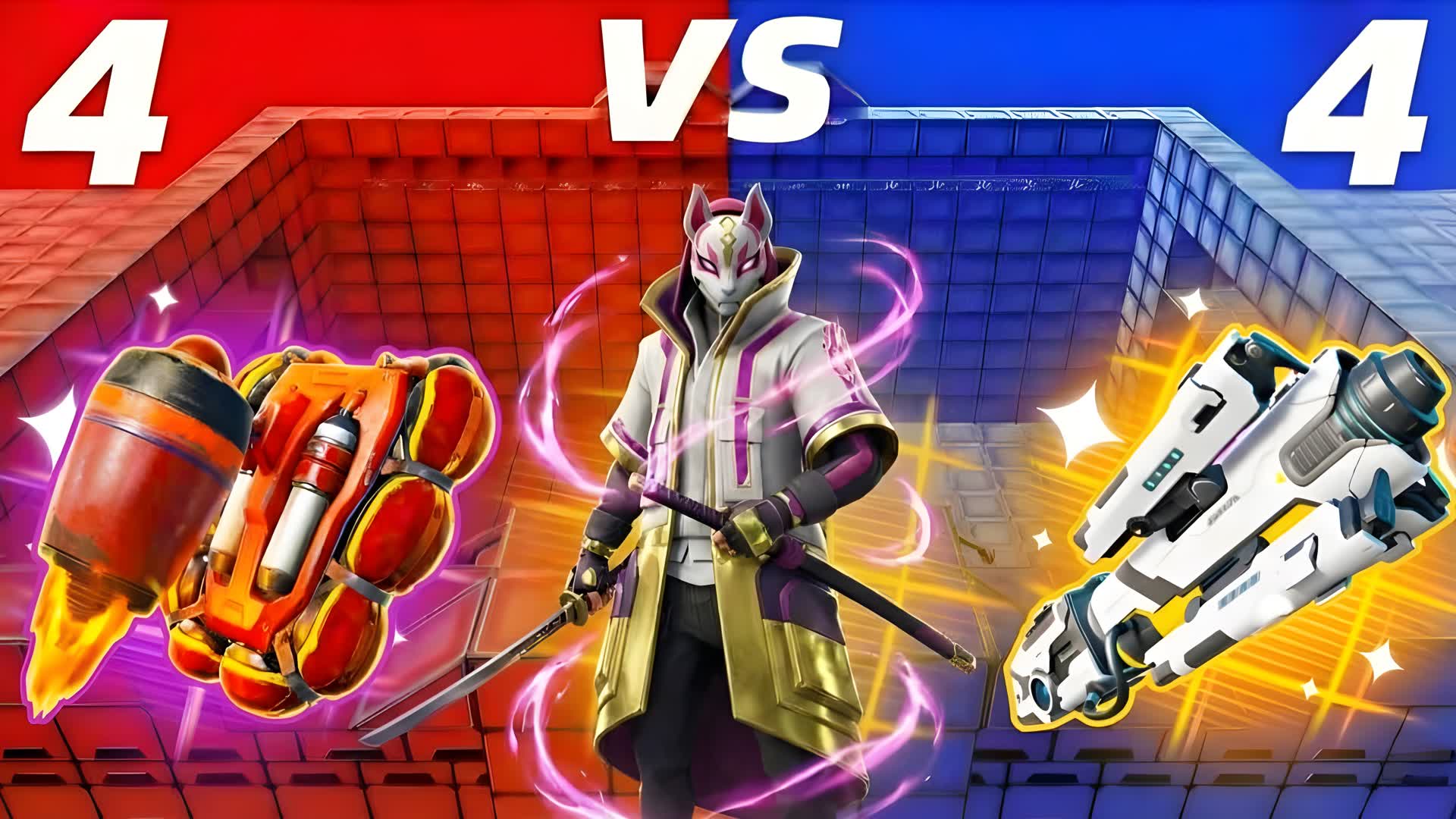 RED VS BLUE 4V4